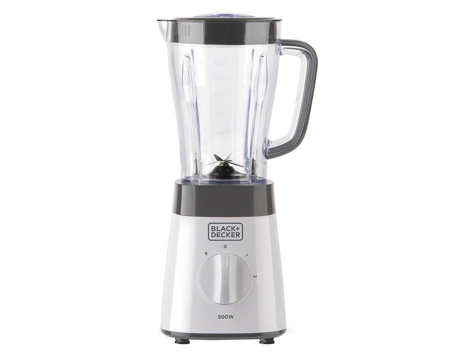 Black & Decker Mixer Jar Blender 500W White - 500 W