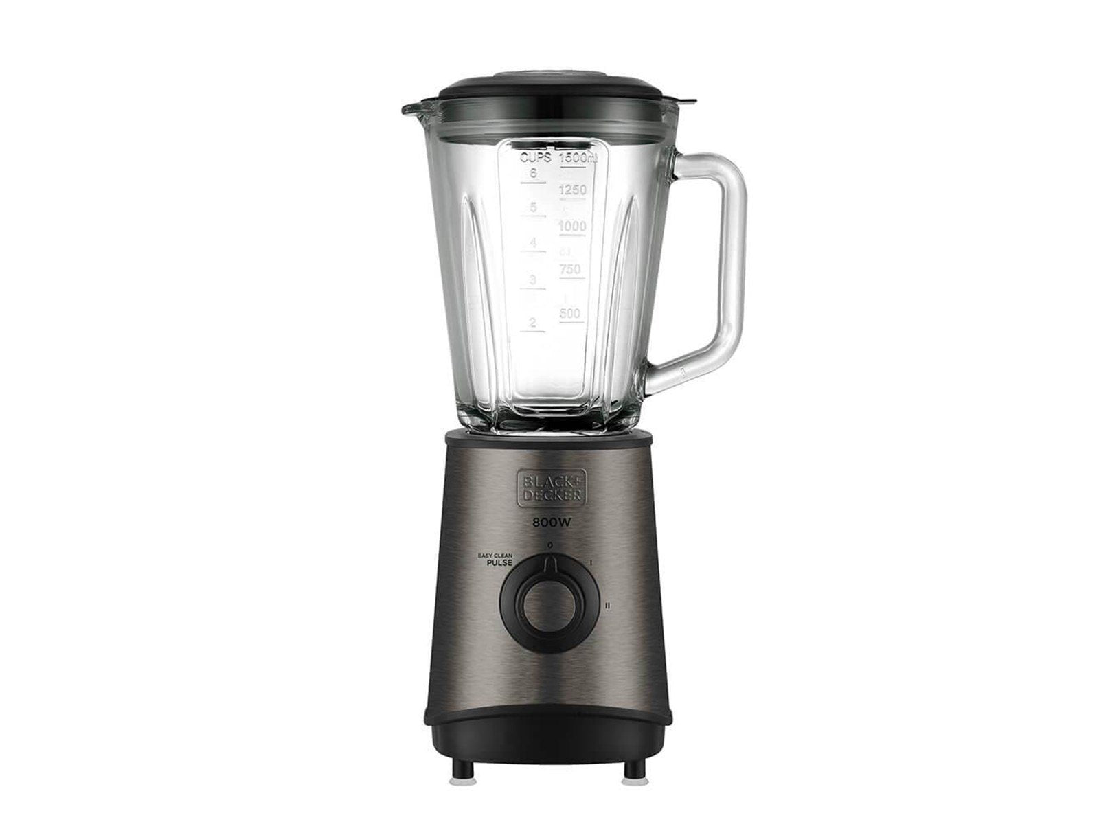 Black & Decker Mixer Blender 800W Brushed Steel - 800 W