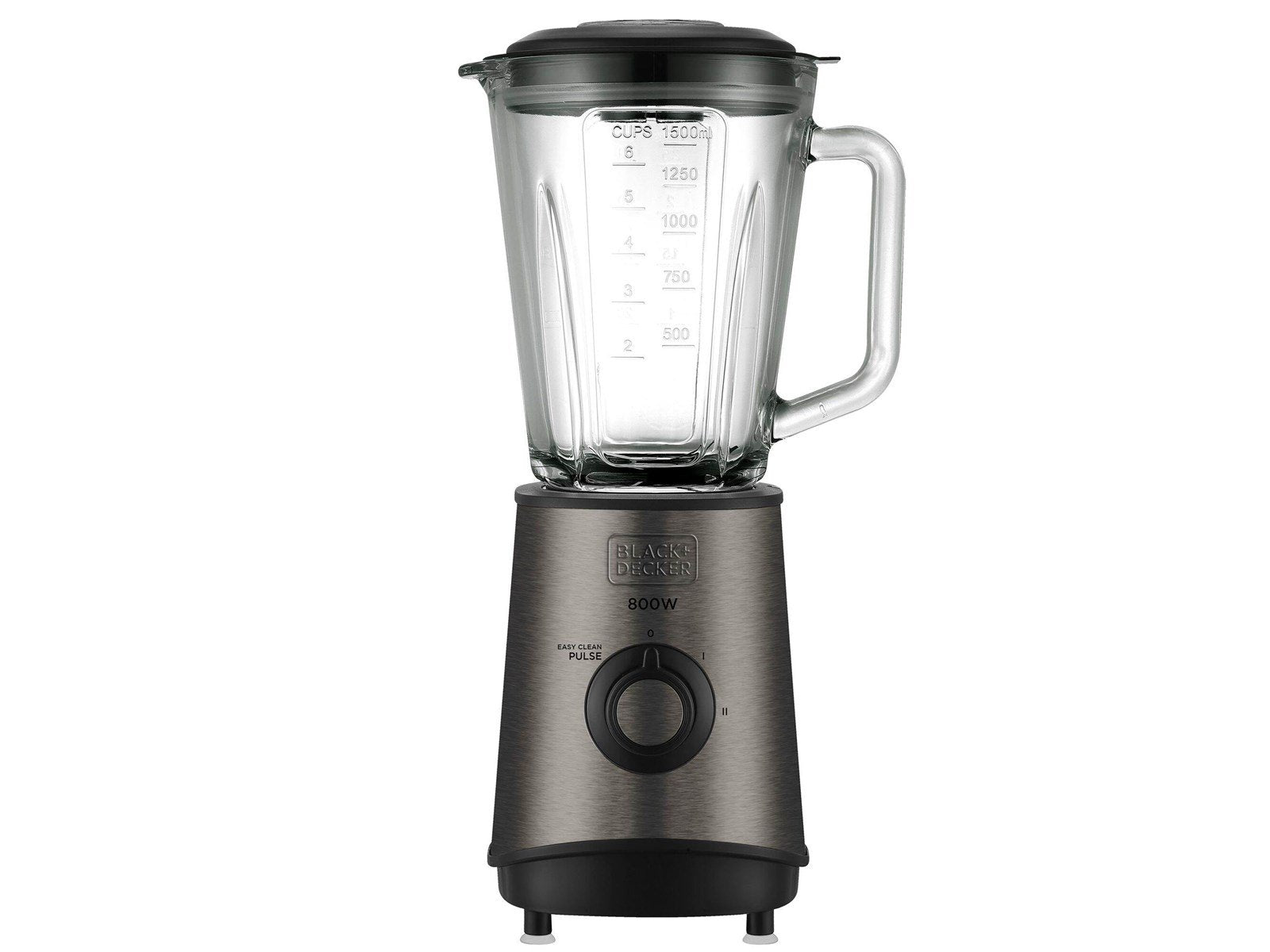 Black & Decker Mixer Blender 800W Brushed Steel - 800 W
