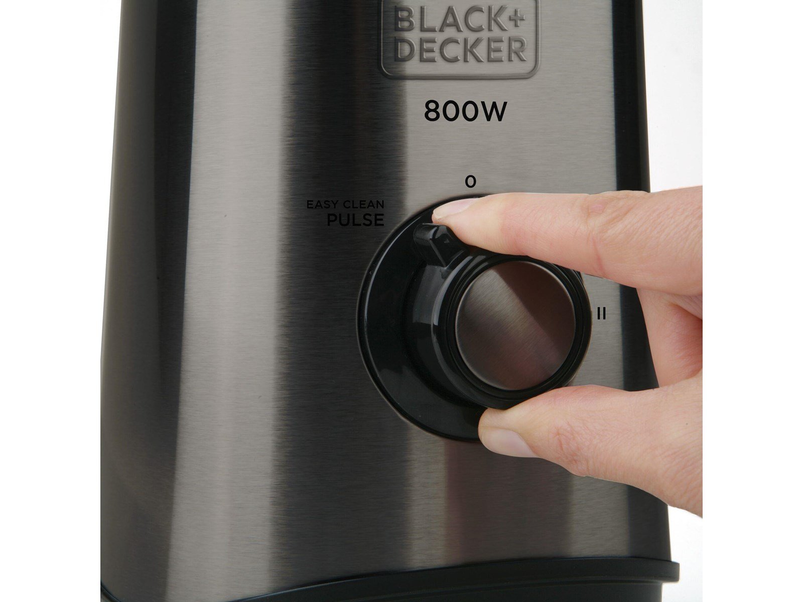 Black & Decker Mixer Blender 800W Brushed Steel - 800 W