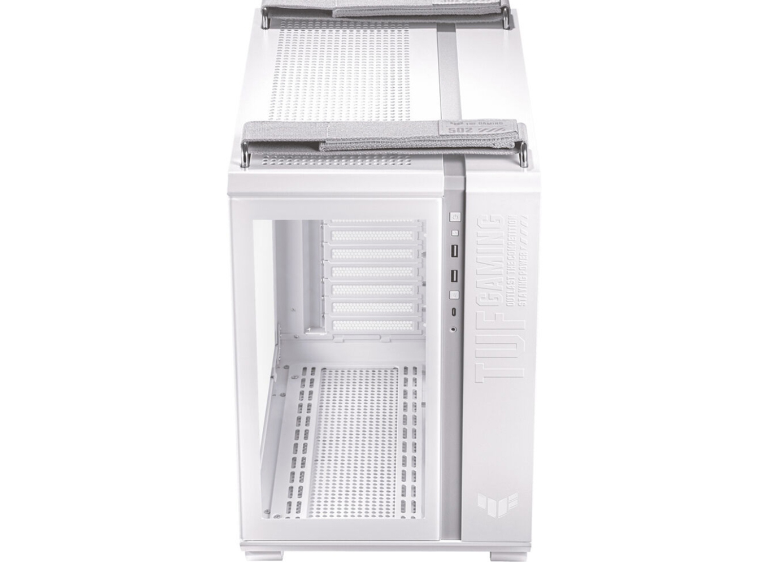 ASUS TUF GAMING GT502 PLUS - Gehäuse - Miditower - Weiß