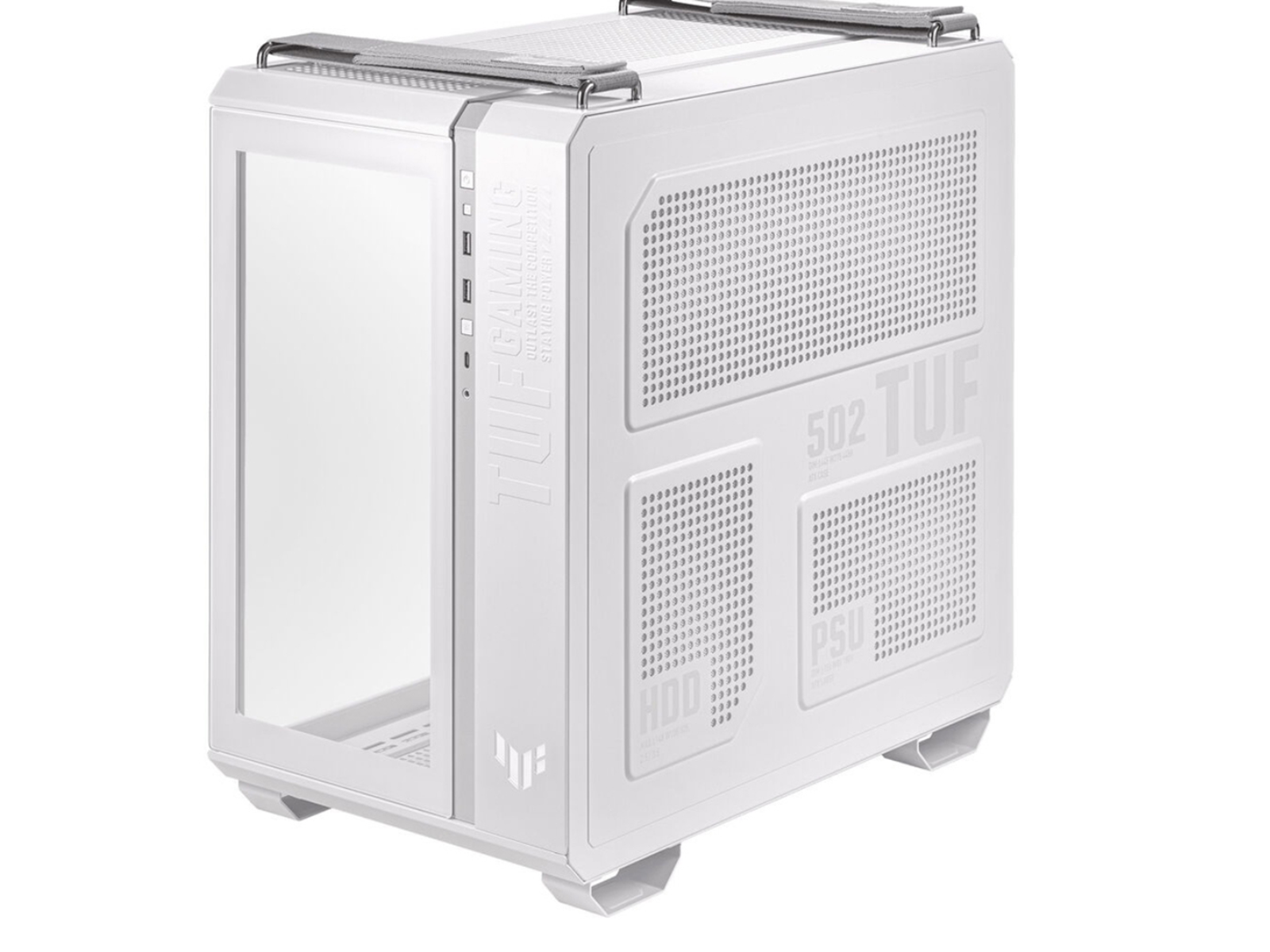 ASUS TUF GAMING GT502 PLUS - Gehäuse - Miditower - Weiß