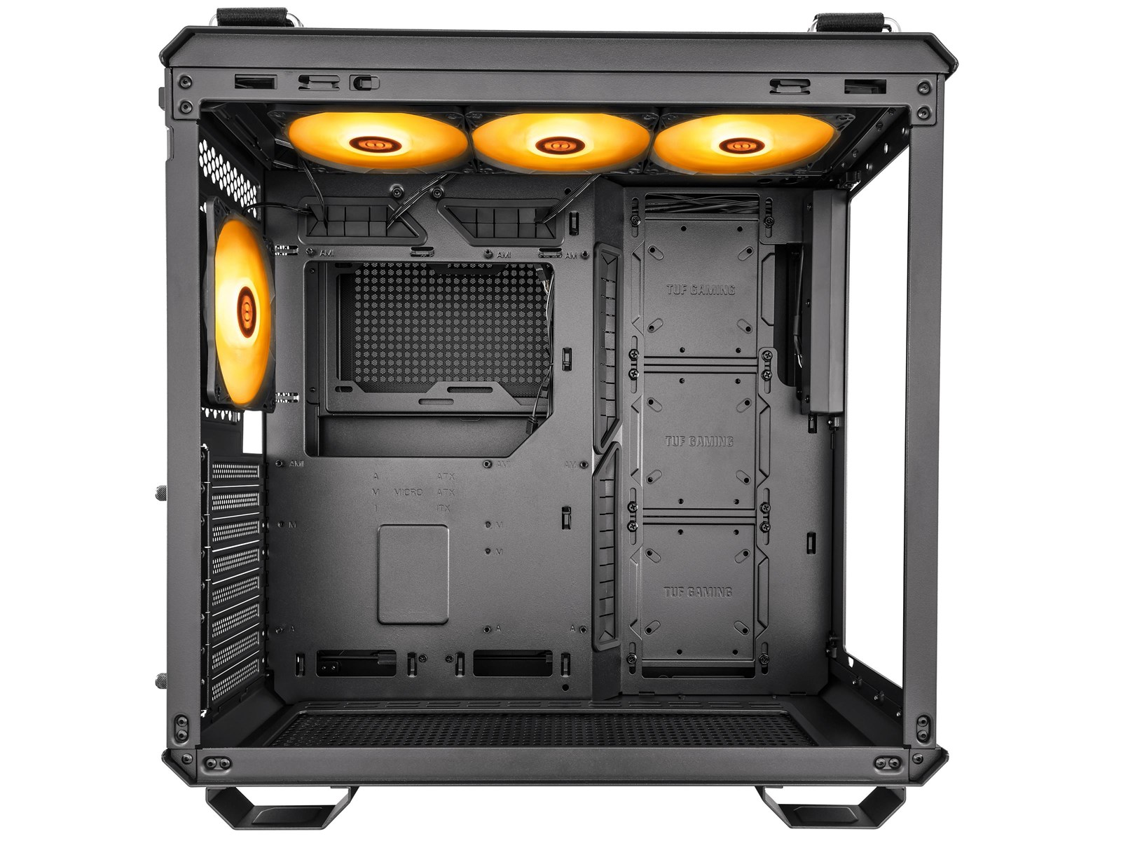 ASUS TUF GAMING GT502 PLUS - Gehäuse - Miditower - Schwarz