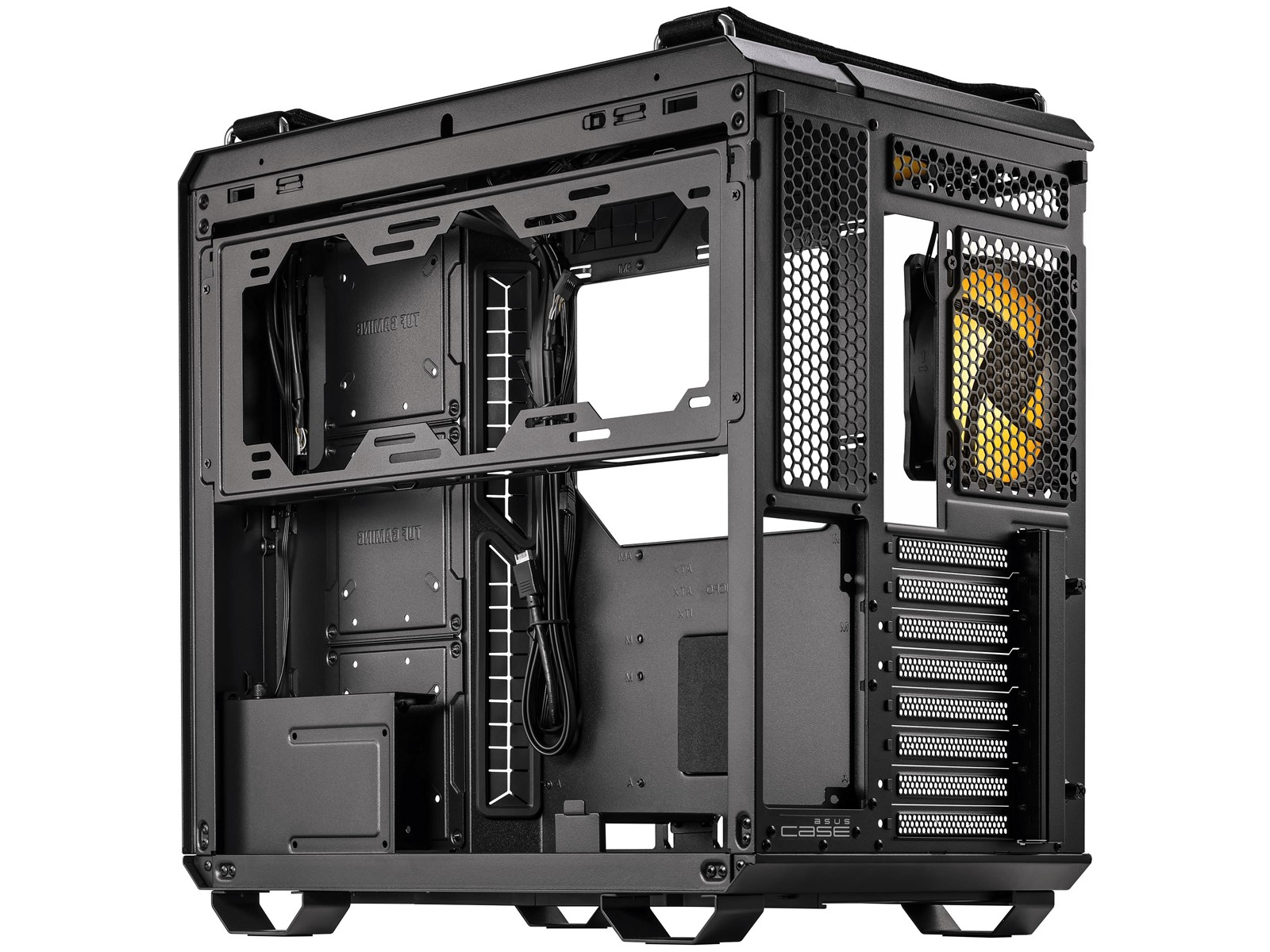 ASUS TUF GAMING GT502 PLUS - Gehäuse - Miditower - Schwarz