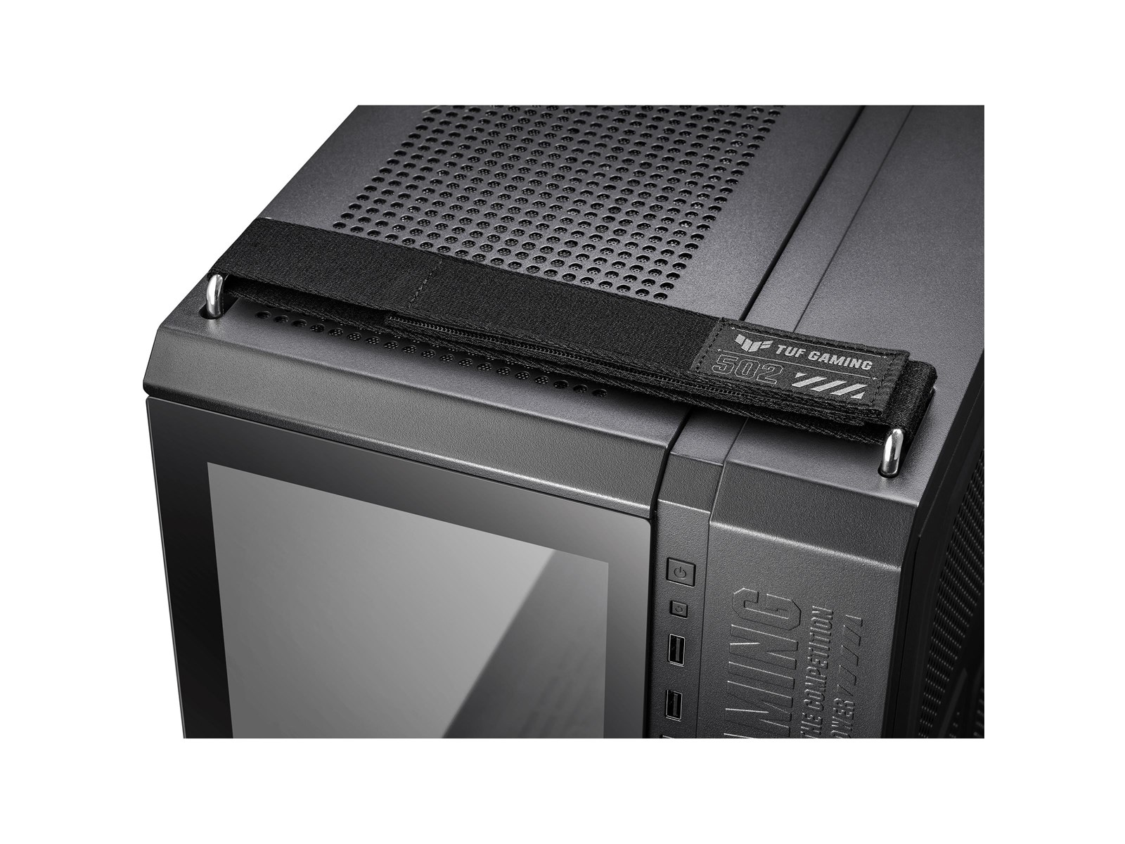 ASUS TUF GAMING GT502 PLUS - Gehäuse - Miditower - Schwarz