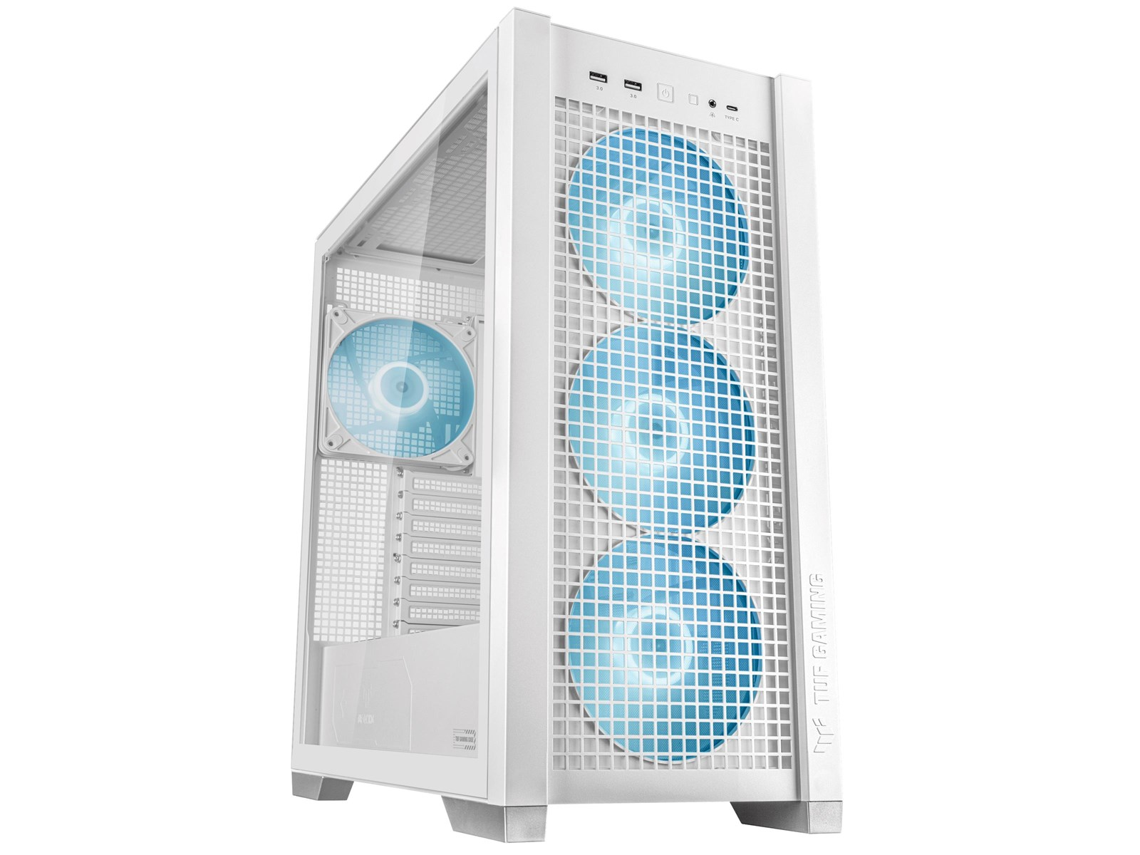 ASUS TUF Gaming GT302 - Gehäuse - Tower - Weiß