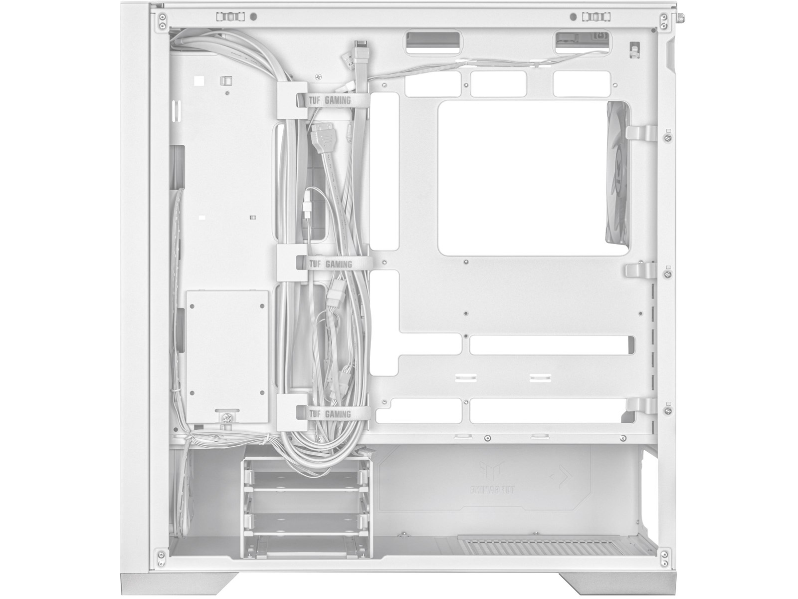 ASUS TUF Gaming GT302 - Gehäuse - Tower - Weiß