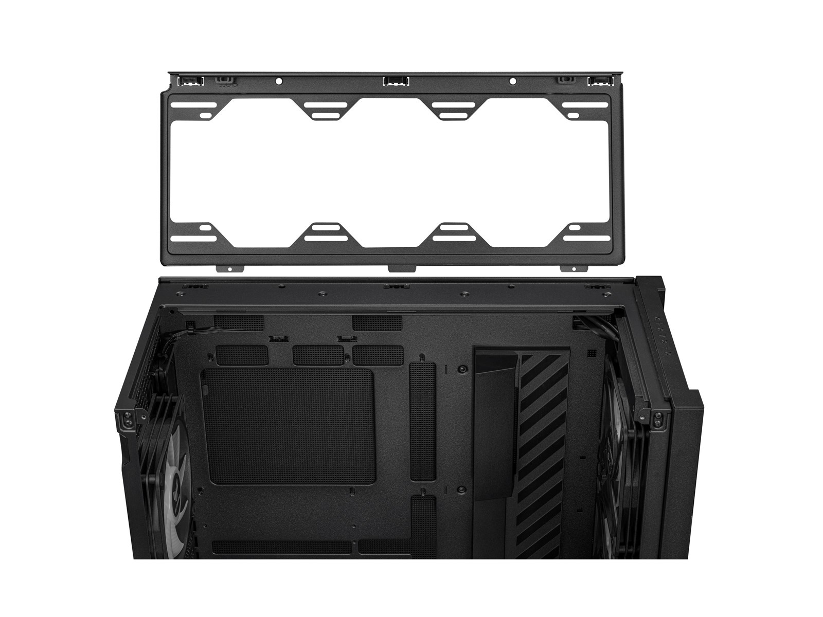 ASUS TUF Gaming GT302 - Gehäuse - Miditower - Schwarz