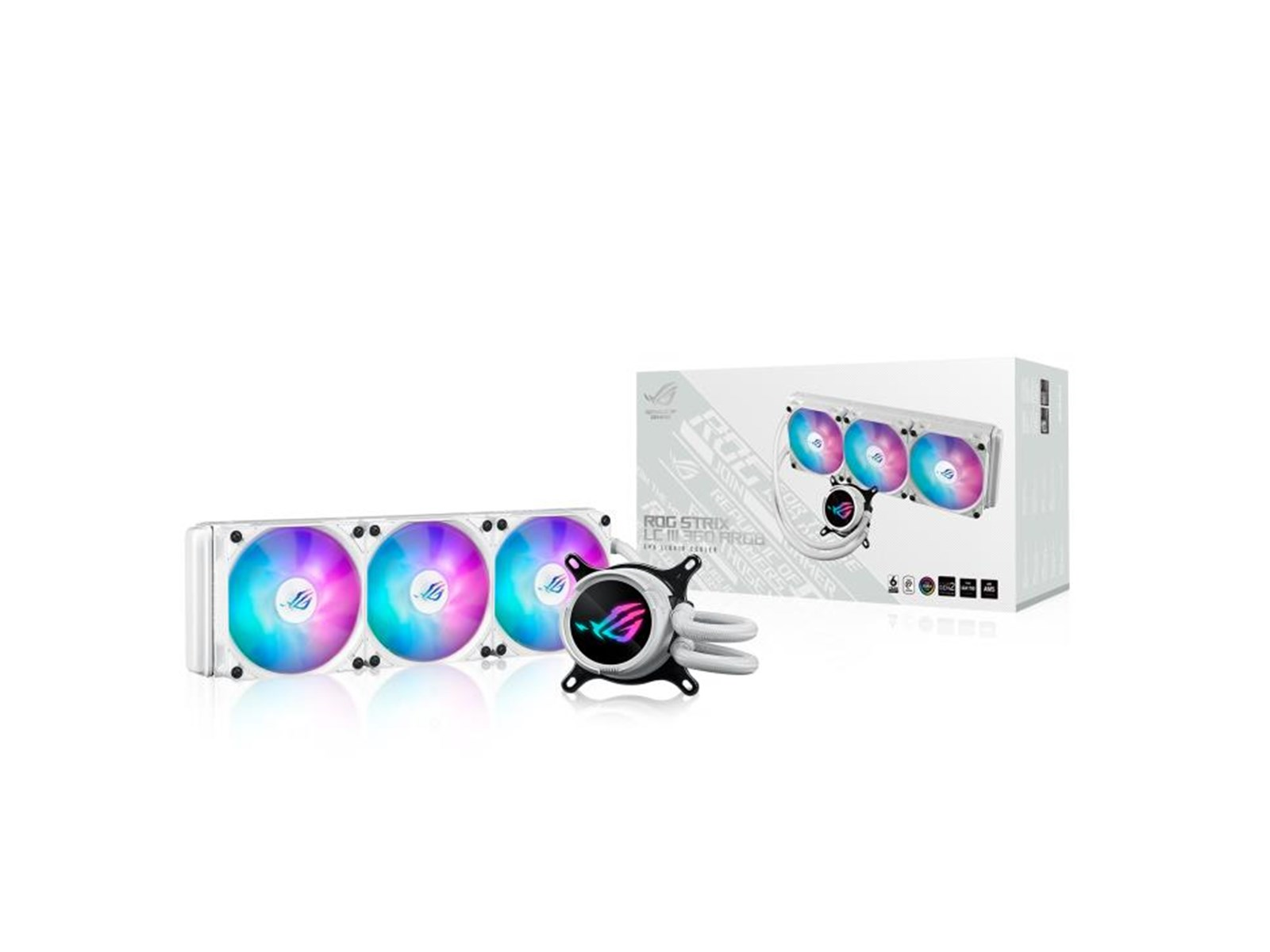 ASUS ROG STRIX LC III 360 ARGB - White - CPU-Wasserkühlung