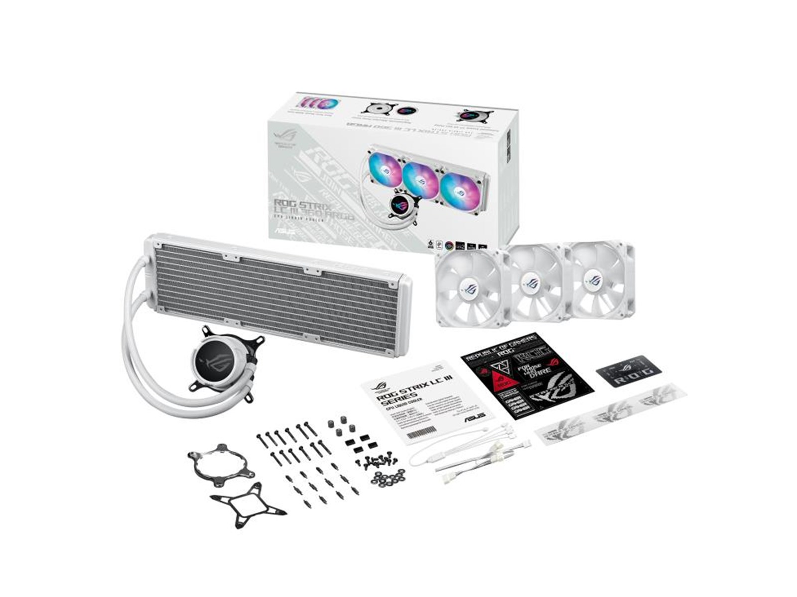 ASUS ROG STRIX LC III 360 ARGB - White - CPU-Wasserkühlung
