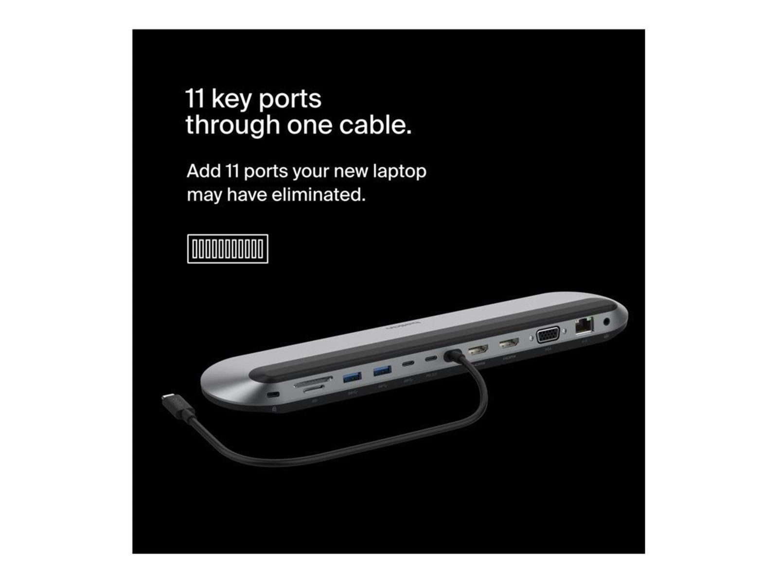 Belkin CONNECT Universal USB-C 11-in-1 Pro Dock