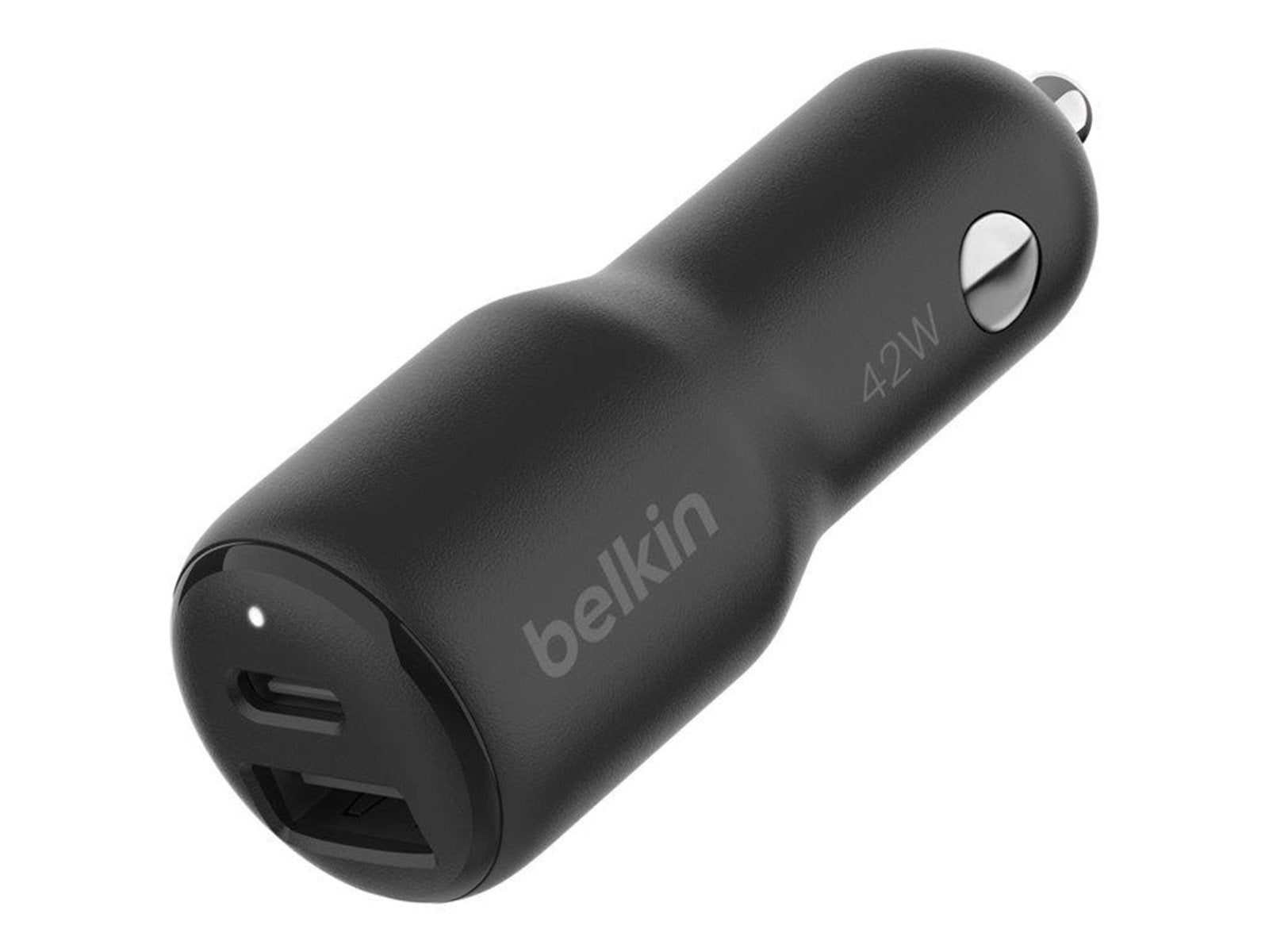 Belkin BoostCharge car power adapter - USB 24 pin USB-C - 42 Watt