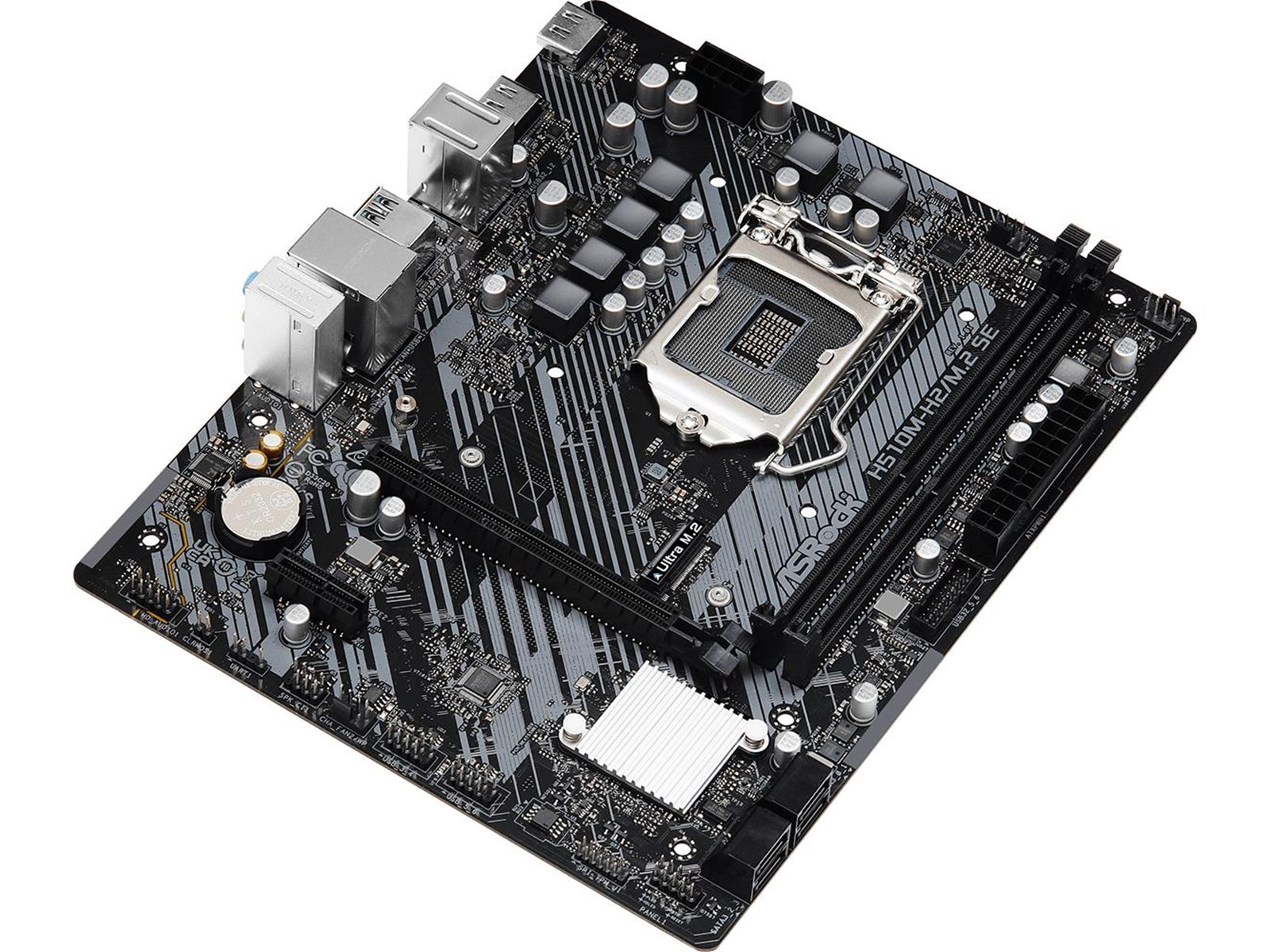 ASRock H510M-H2/M.2 SE Mainboard - Intel H470 - Intel LGA1200 socket - DDR4 RAM - Micro-ATX