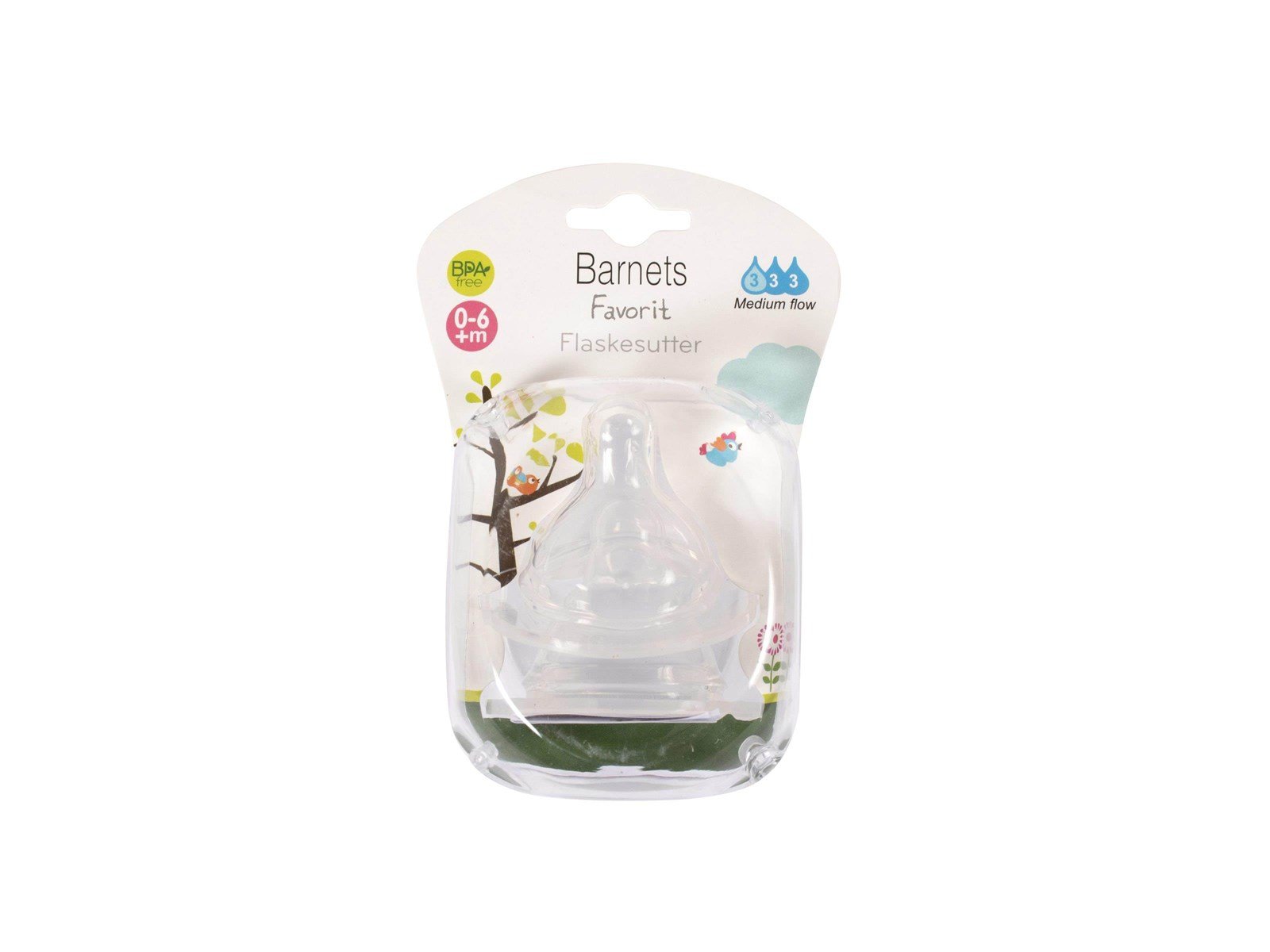 Barnets Favorit Flaskesutter slow - 0-6 mdr.