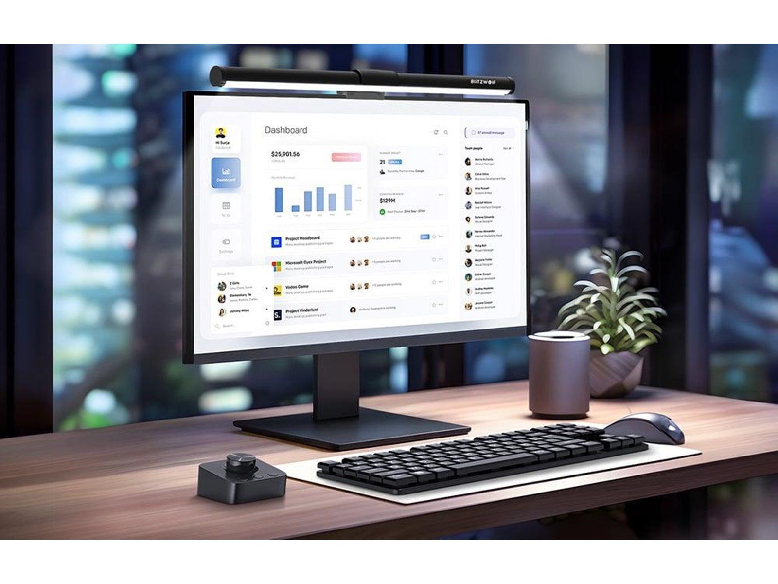 BlitzWolf Monitor Light Bar Blitzwolf BW-CML5