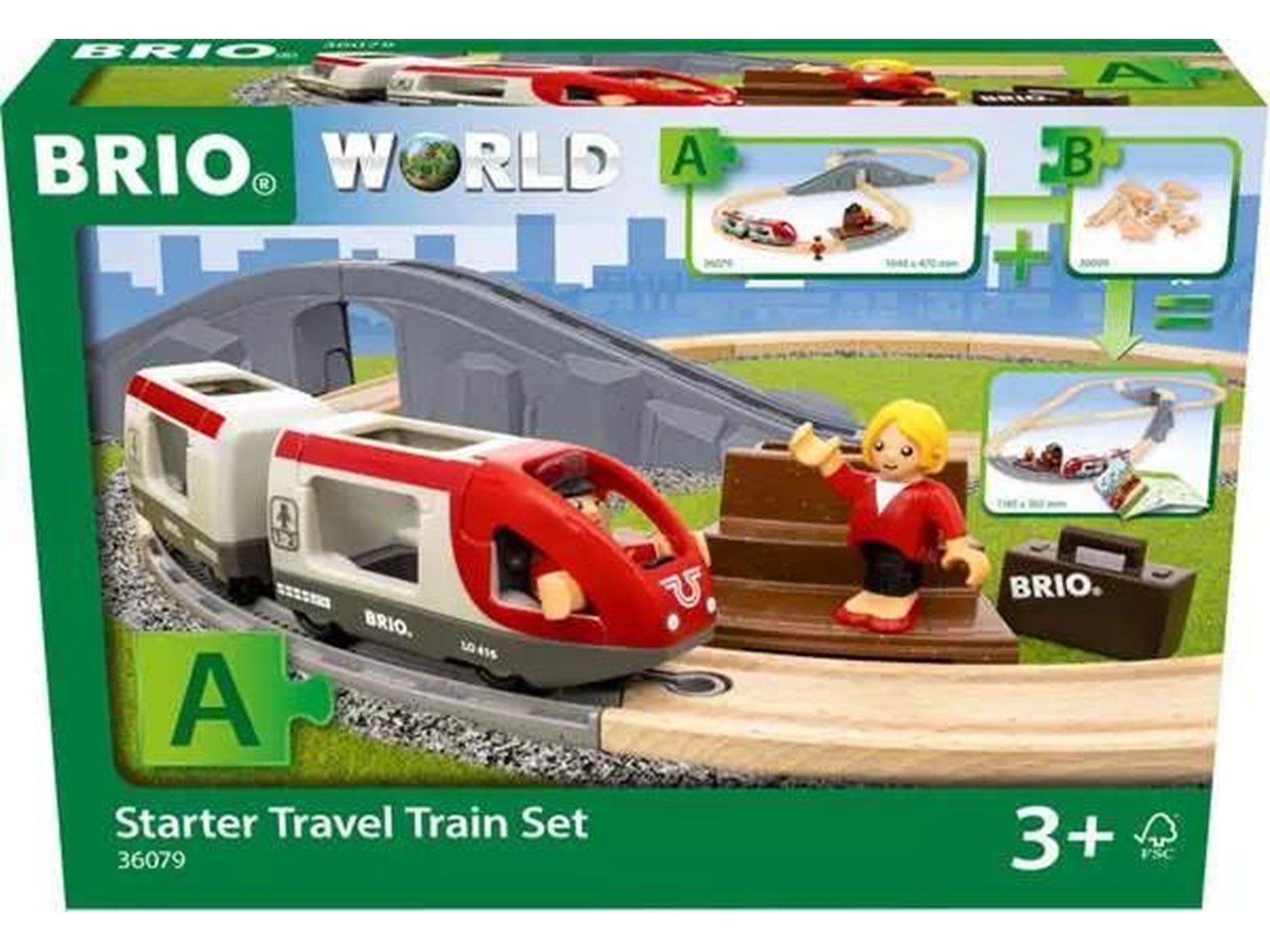 Brio BRIO Reisezug Starter Set A
