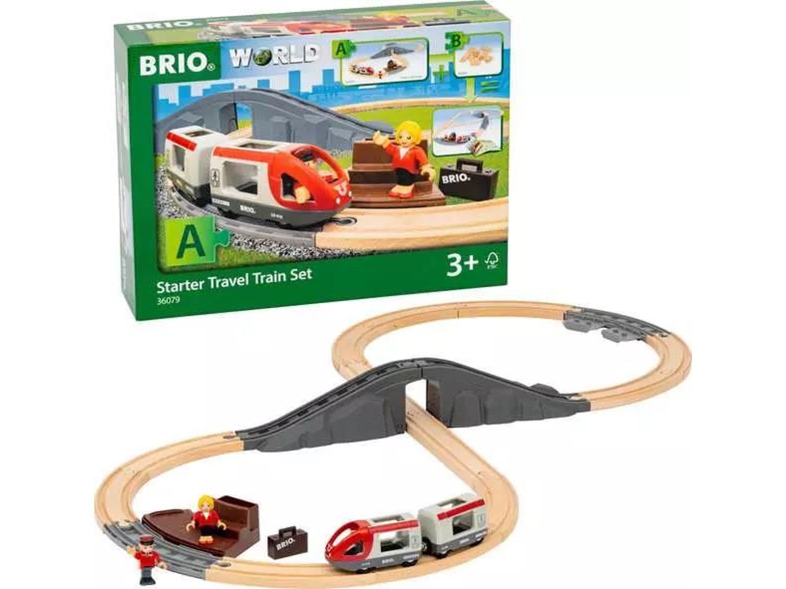 Brio BRIO Reisezug Starter Set A