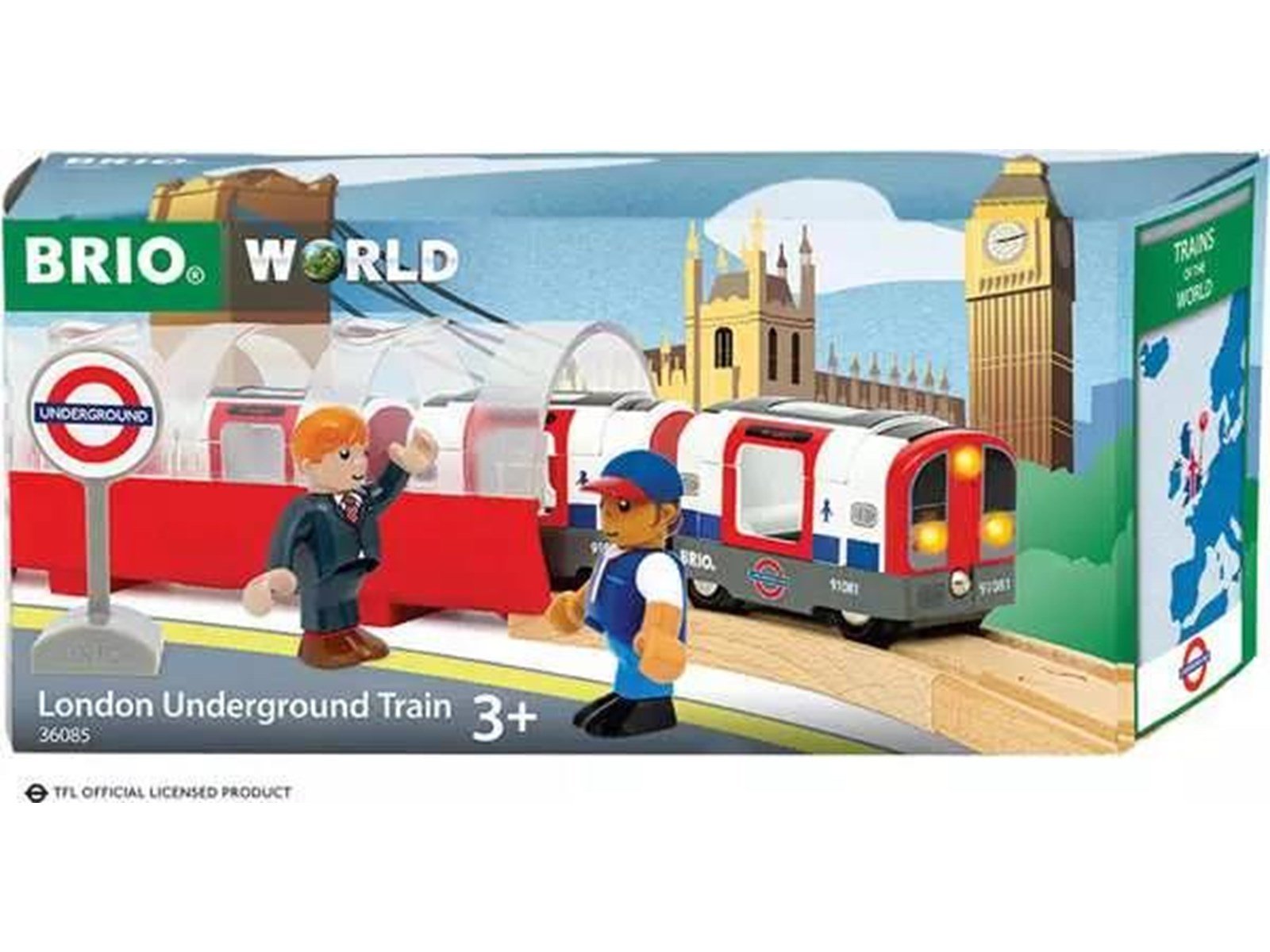 Brio Londoner U-Bahn mit Licht und Sound
