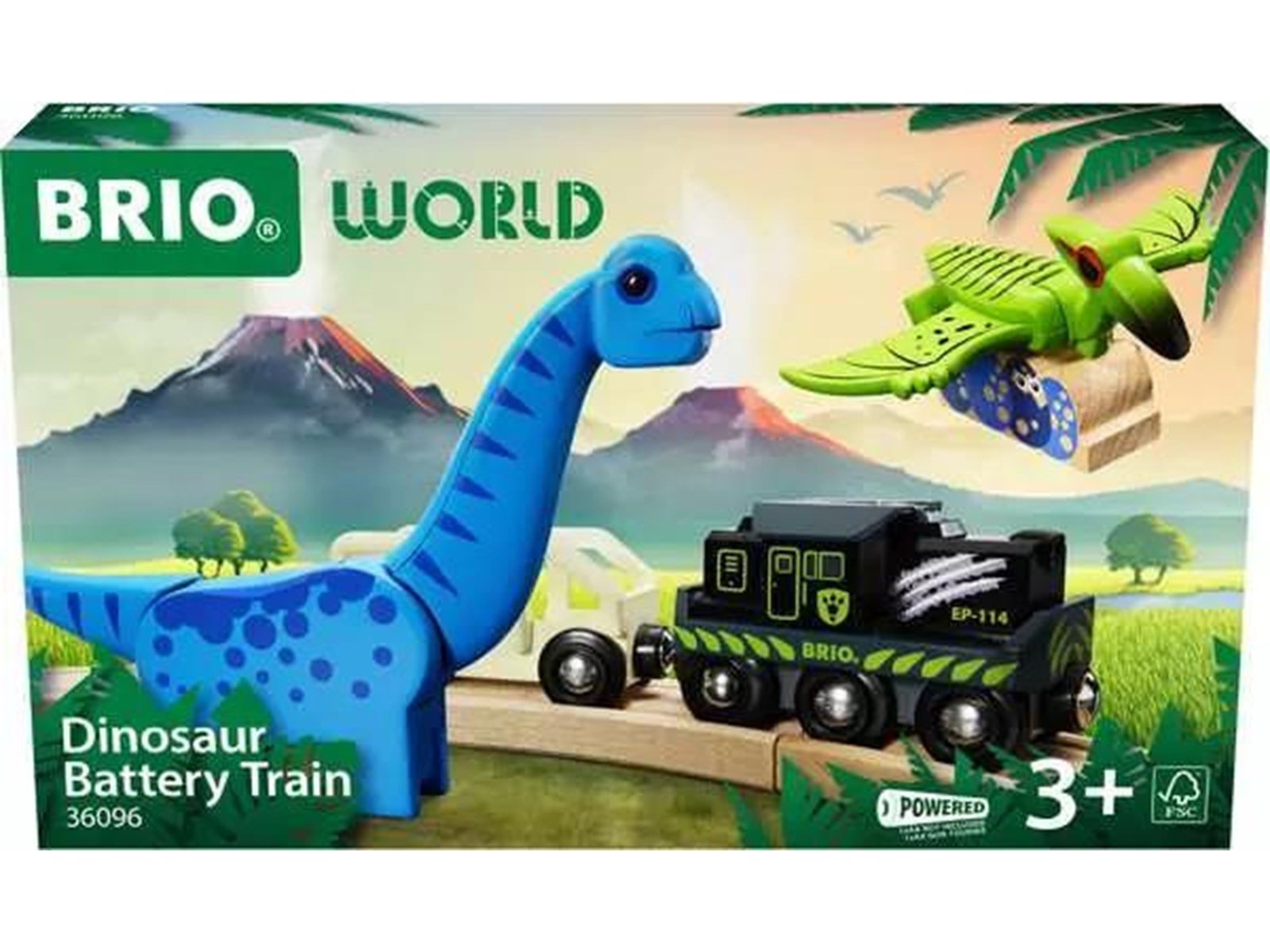 Brio Dinosaurier Batteriezug