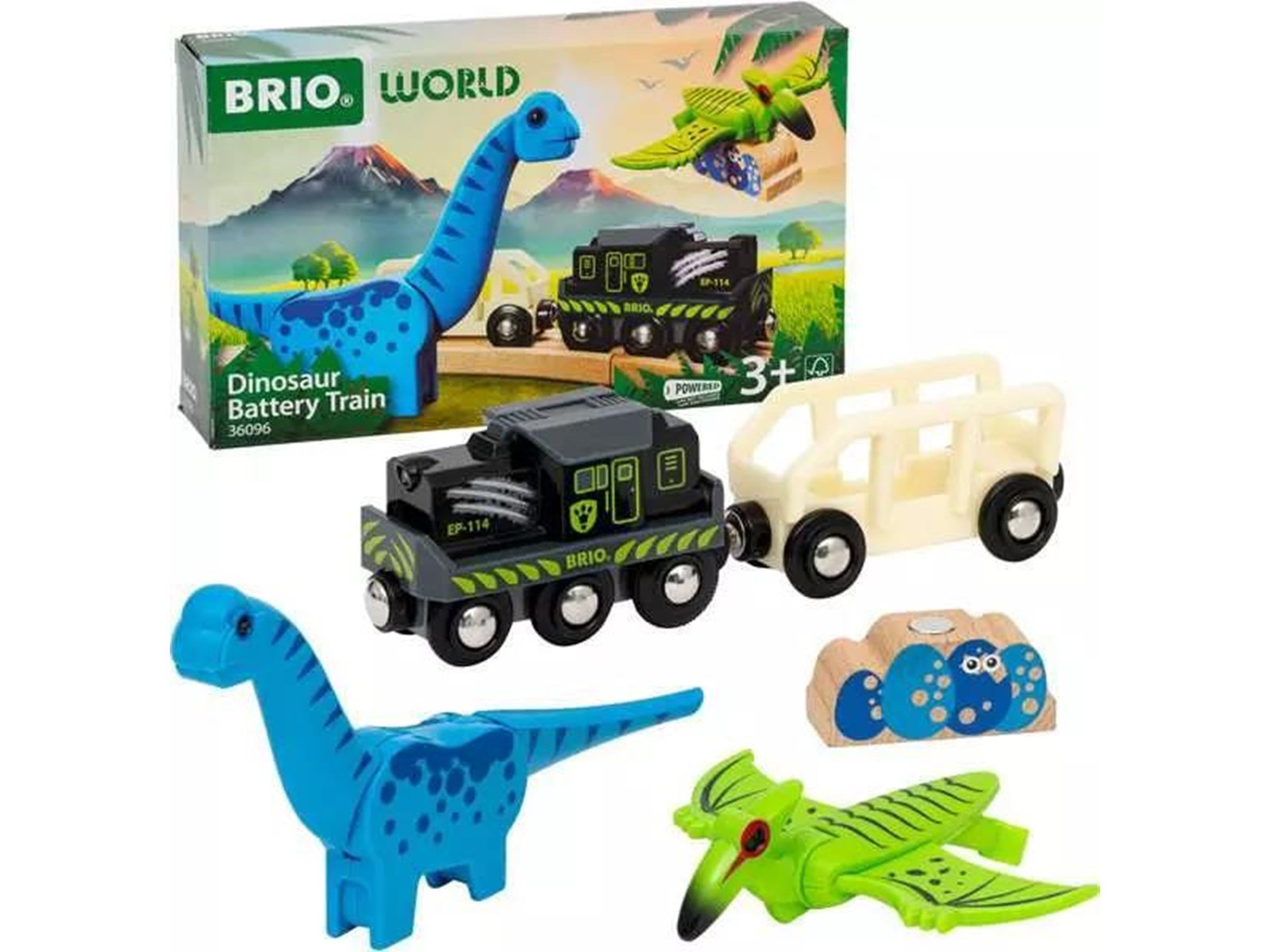 Brio Dinosaurier Batteriezug