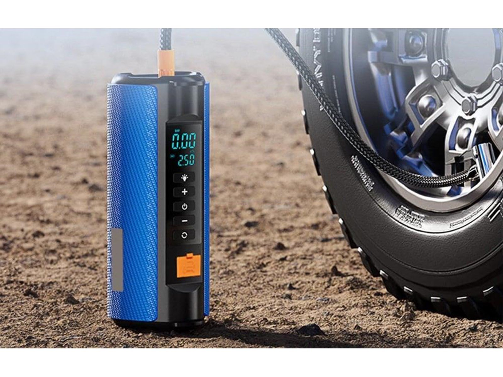 BlitzWolf Car jump starter 16000mAh Powerbank (Akku) - schwarz - 16000 mAh