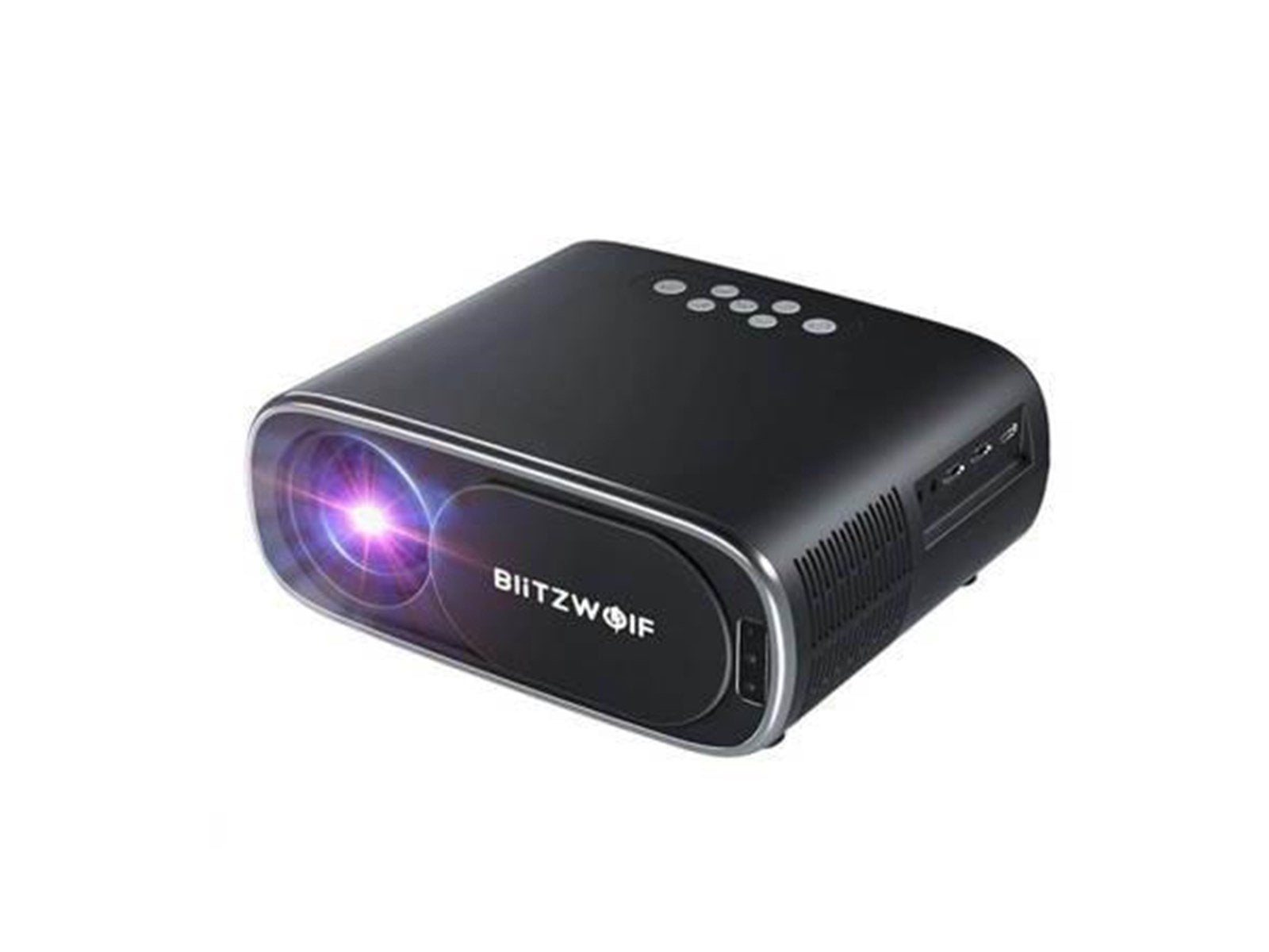 BlitzWolf Projektoren 1080p LED beamer / projector Wi-Fi + Bluetooth (black) - 1920 x 1080 - 10000 ANSI lumens