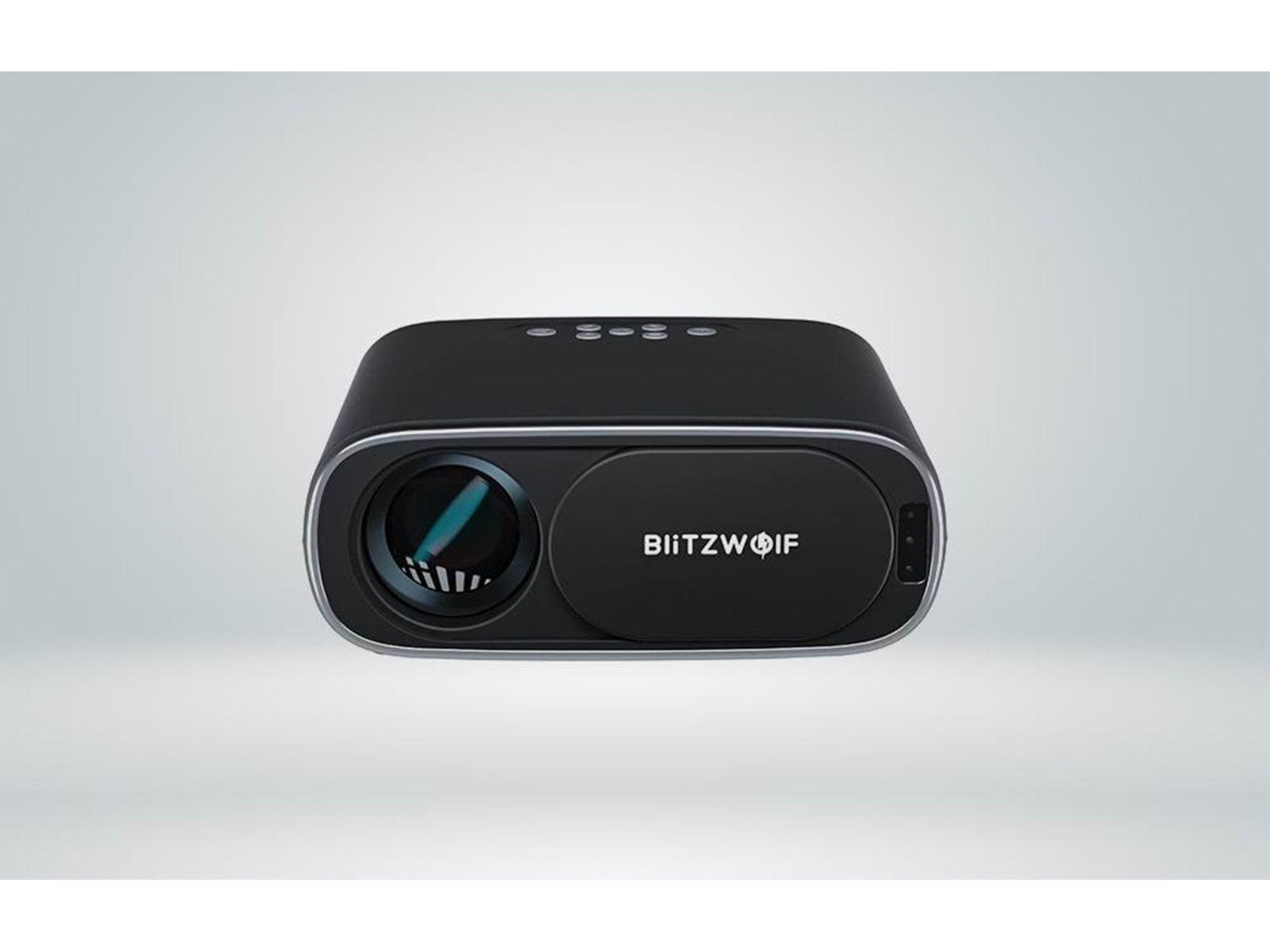 BlitzWolf Projektoren 1080p LED beamer / projector Wi-Fi + Bluetooth (black) - 1920 x 1080 - 10000 ANSI lumens