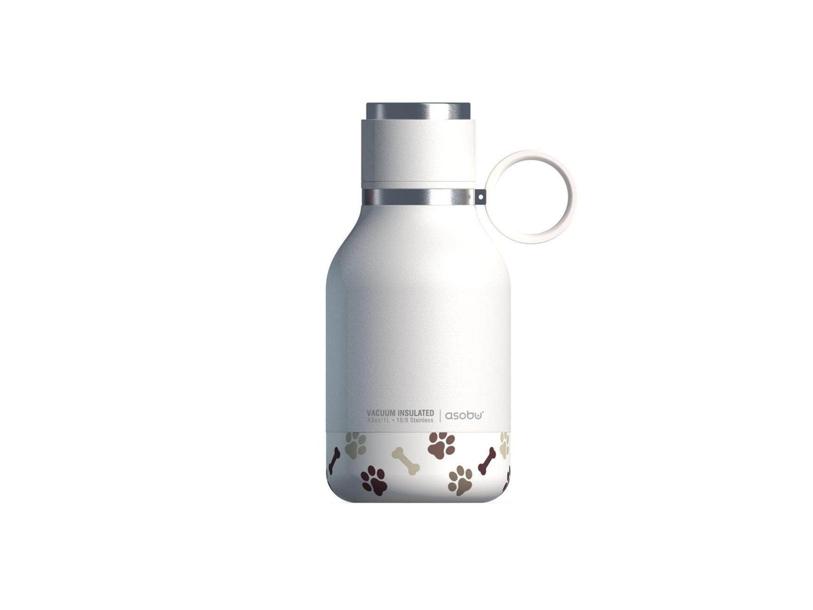 ASOBU - Stainless Steel Bowl Bottle - white - (84259103974)