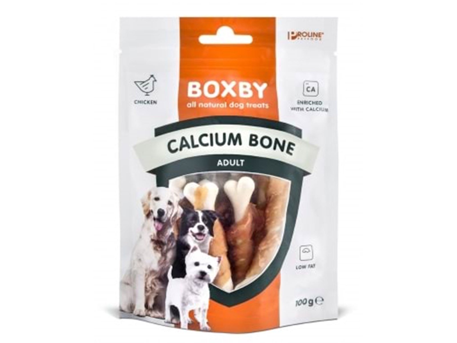 BOXBY Dog Treat Calcium Bone 100g