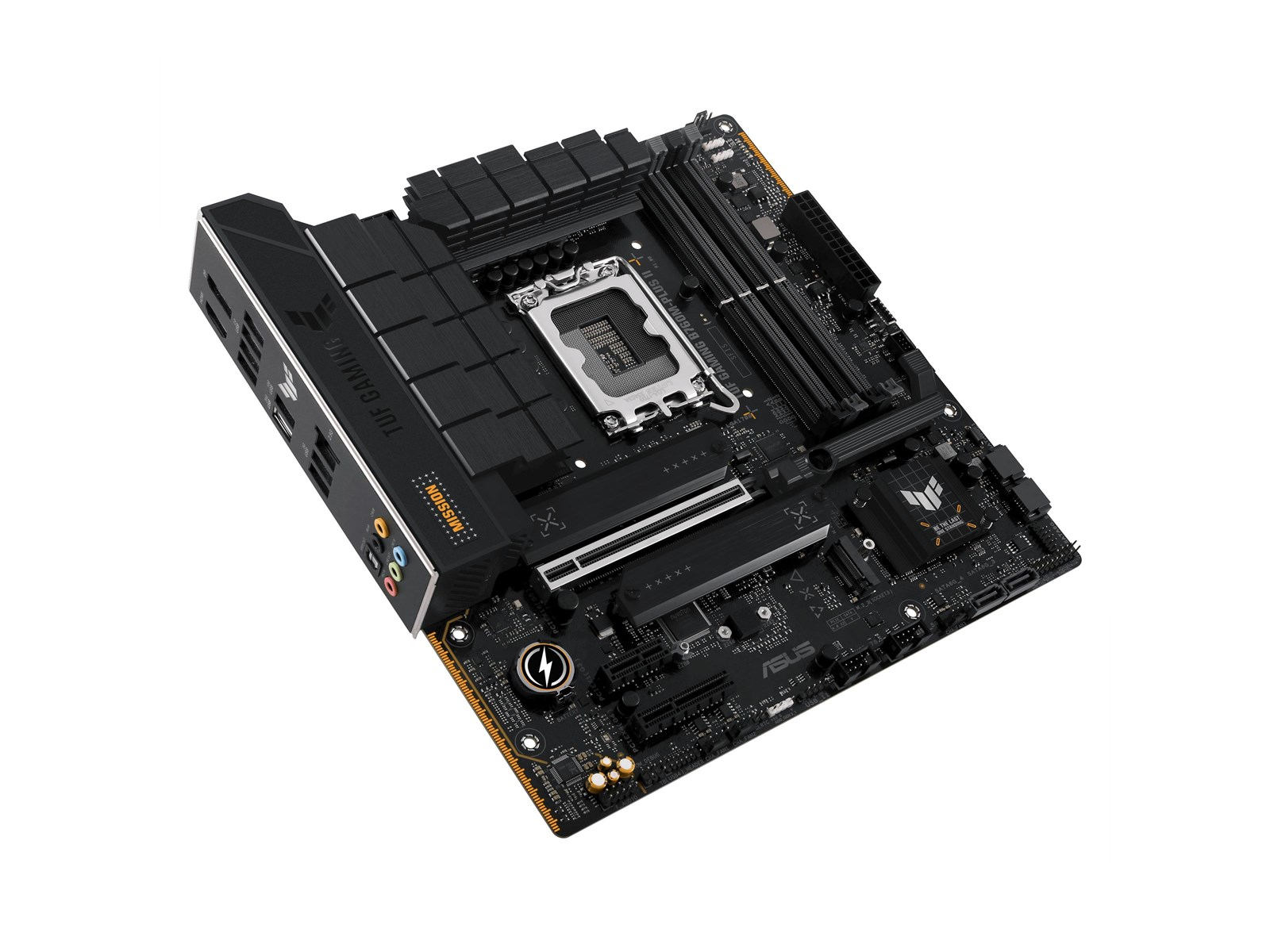 ASUS TUF GAMING B760M-PLUS II Mainboard - Intel B760 - Intel LGA1700 socket - DDR5 RAM - Micro-ATX