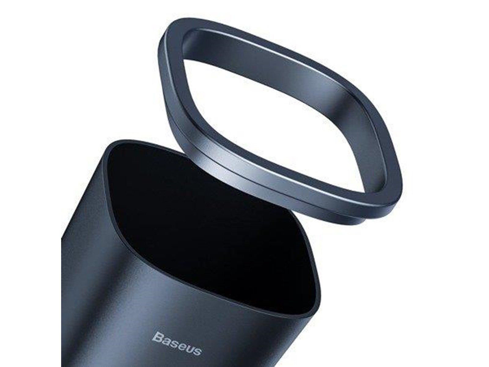 Baseus Dust-free Vehicle-mounted Trash Can（Trash Bag 3 roll/90）Black