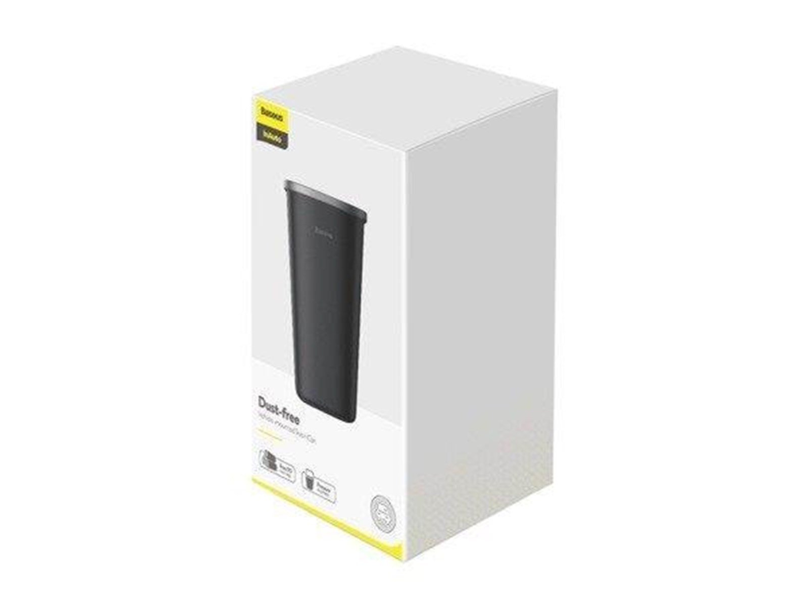 Baseus Dust-free Vehicle-mounted Trash Can（Trash Bag 3 roll/90）Black