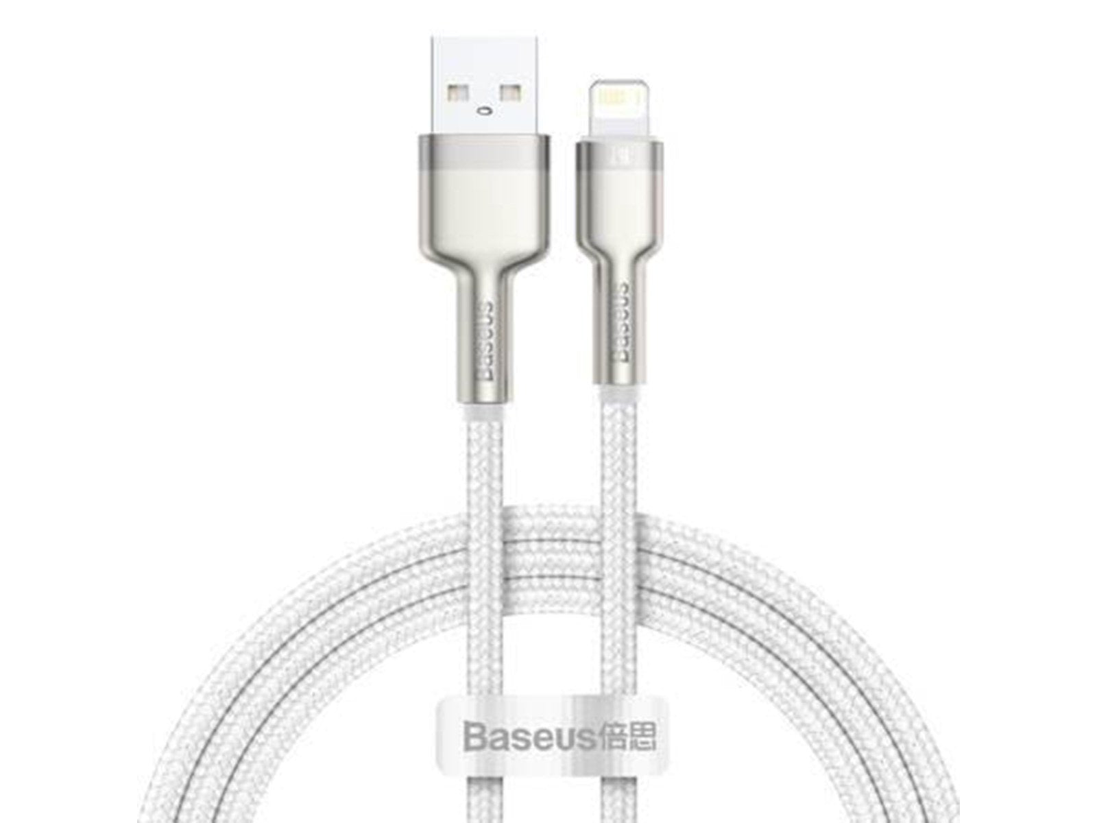 Baseus USB cable for Lightning  Cafule 2.4A 1m (white)