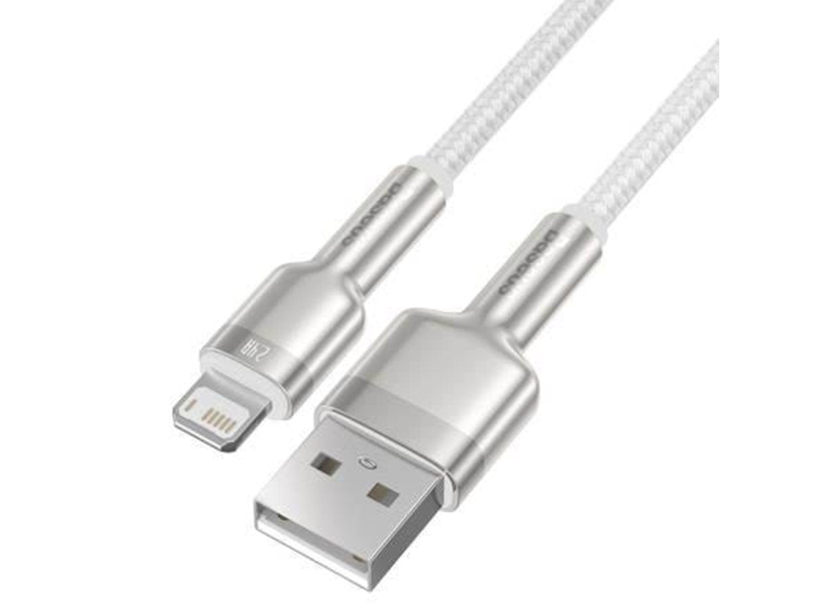 Baseus USB cable for Lightning  Cafule 2.4A 1m (white)