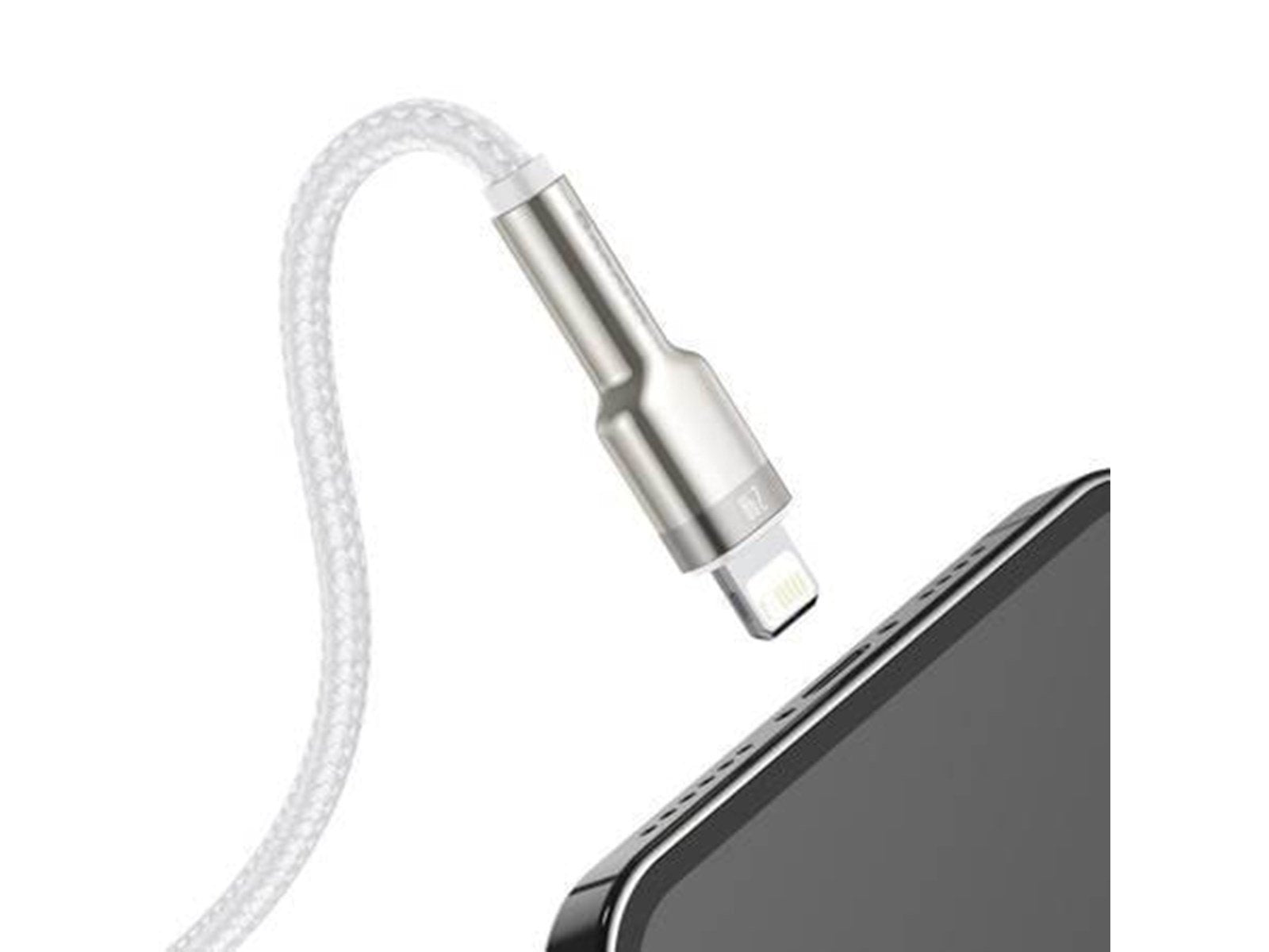 Baseus USB cable for Lightning  Cafule 2.4A 1m (white)