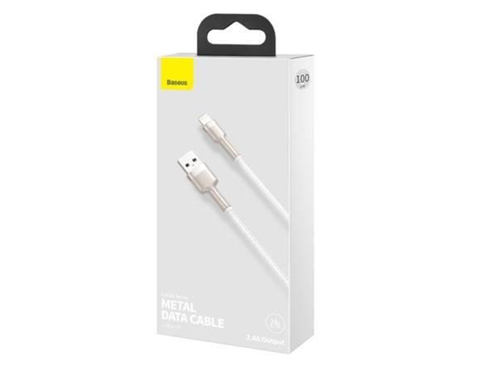 Baseus USB cable for Lightning  Cafule 2.4A 1m (white)