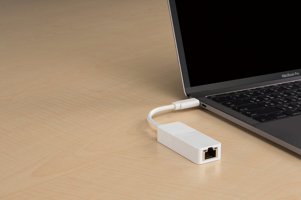 D-Link DUB-E130  USB-C nach 1000MBit Adapter retail