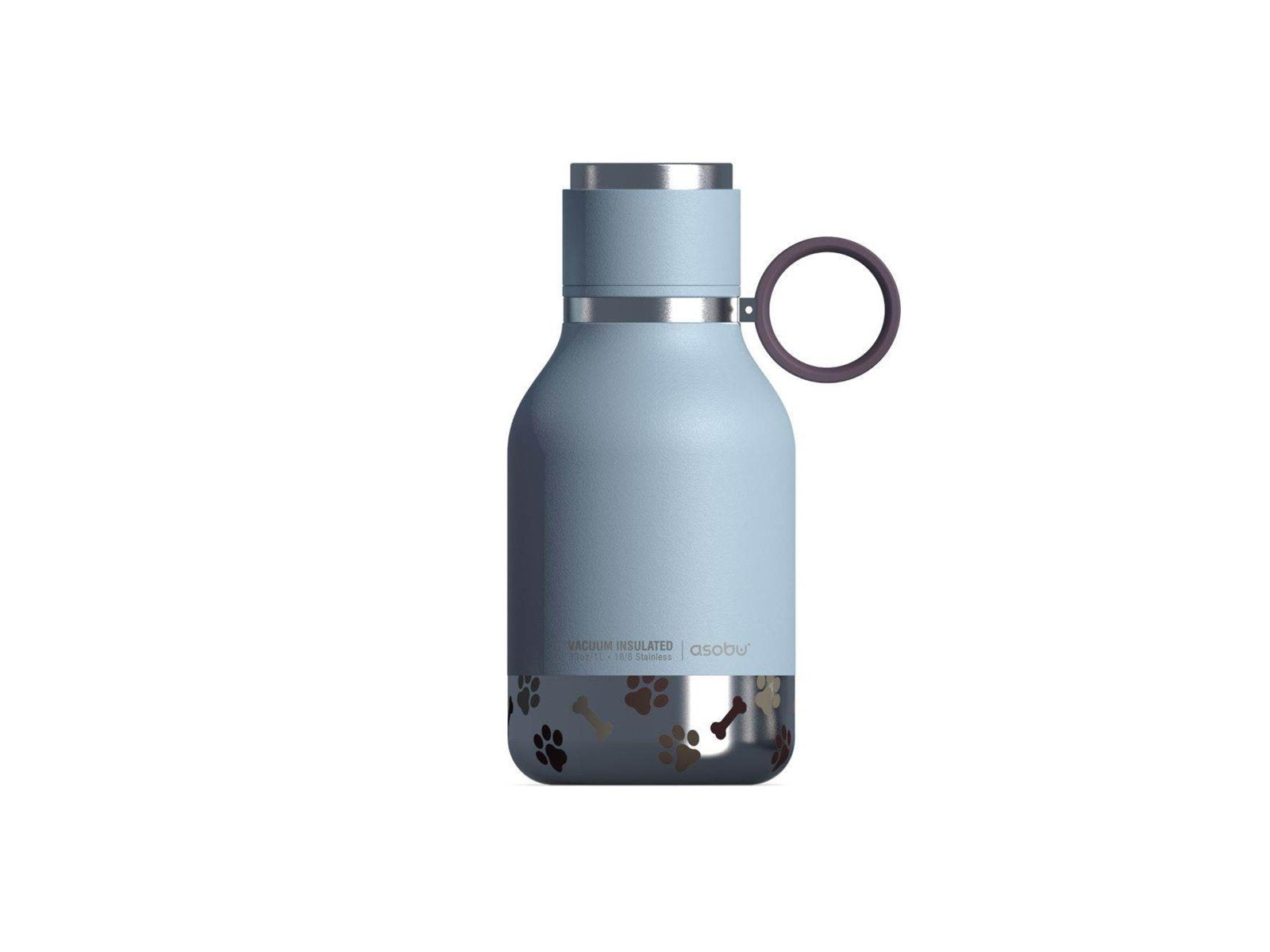 ASOBU - Stainless Steel Bowl Bottle - Blue - (84259103973)