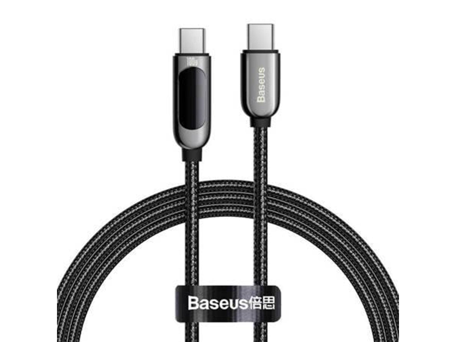 Baseus Display Cable USB-C to Type-C 100W 1m (black)