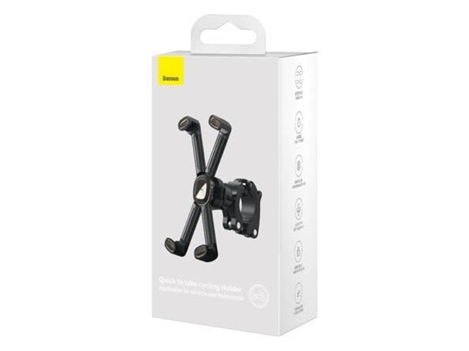 Baseus Quick bike carrier for phones (black)