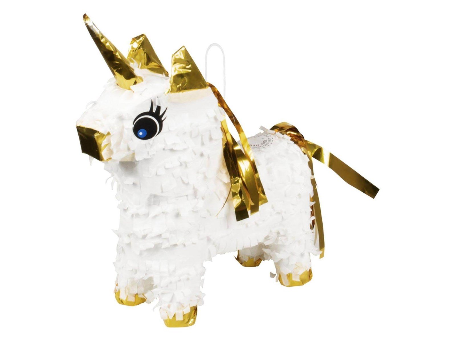 Boland Mini Pinata Unicorn White