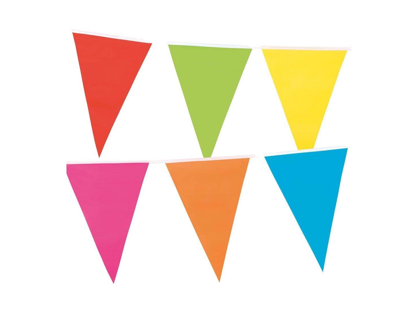 Boland Colored Flag Line 10mtr. Party Decoration