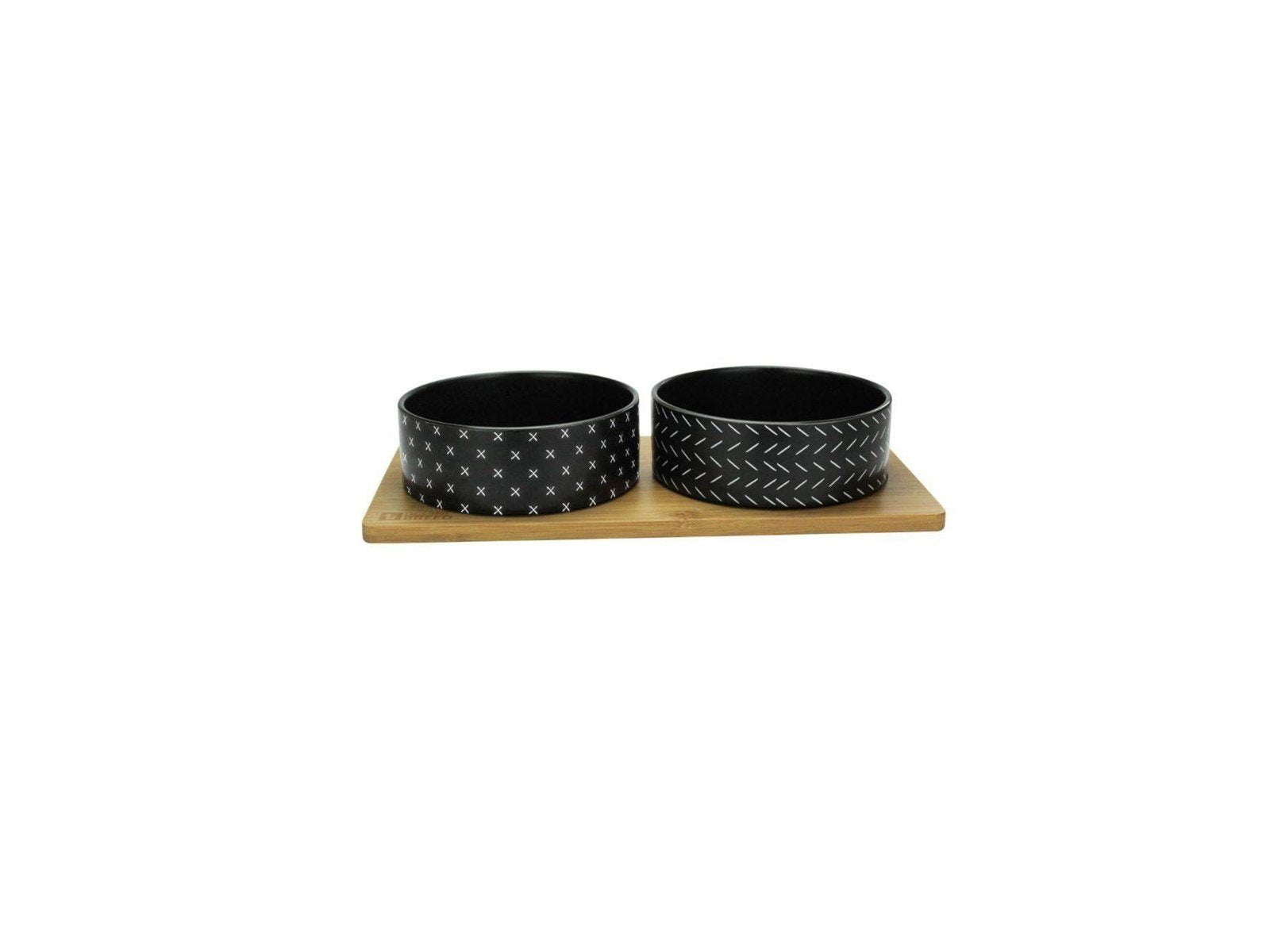 Beonebreed - Bamboo station 2 x bowls 500ml - (74022424360)
