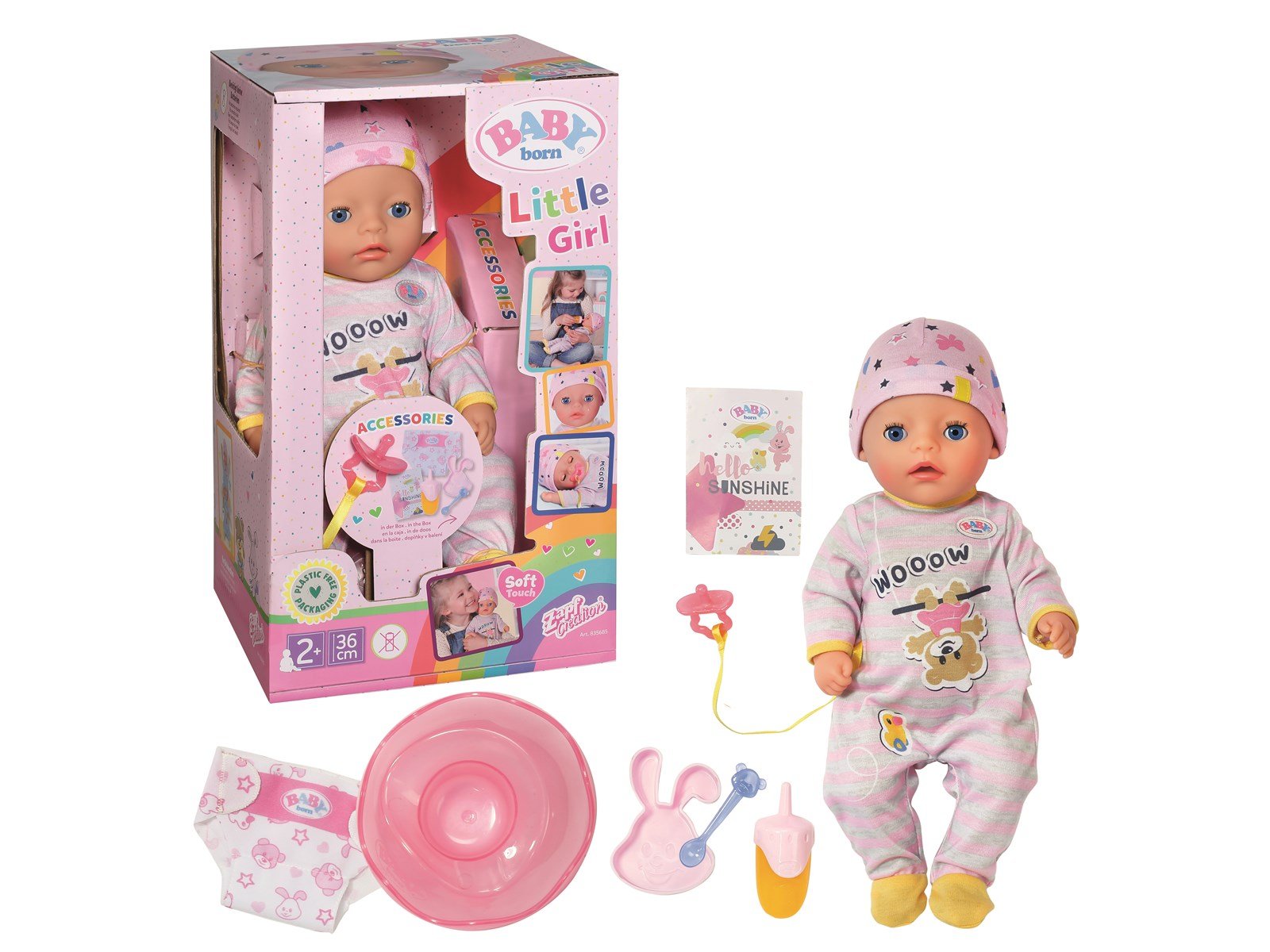 Baby Born Kleine Mädchen Puppe 36 cm kennen