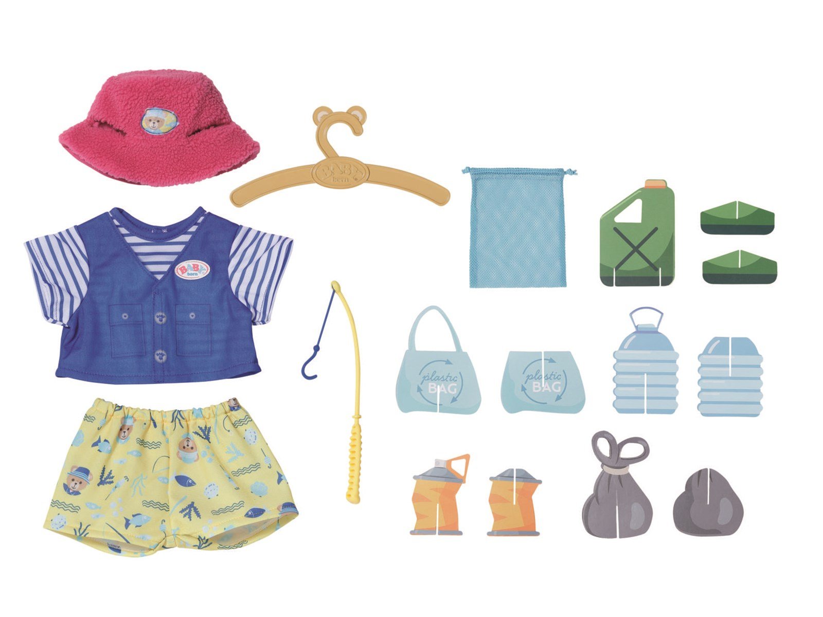 Baby Born Teddy's Fisherman Outfit