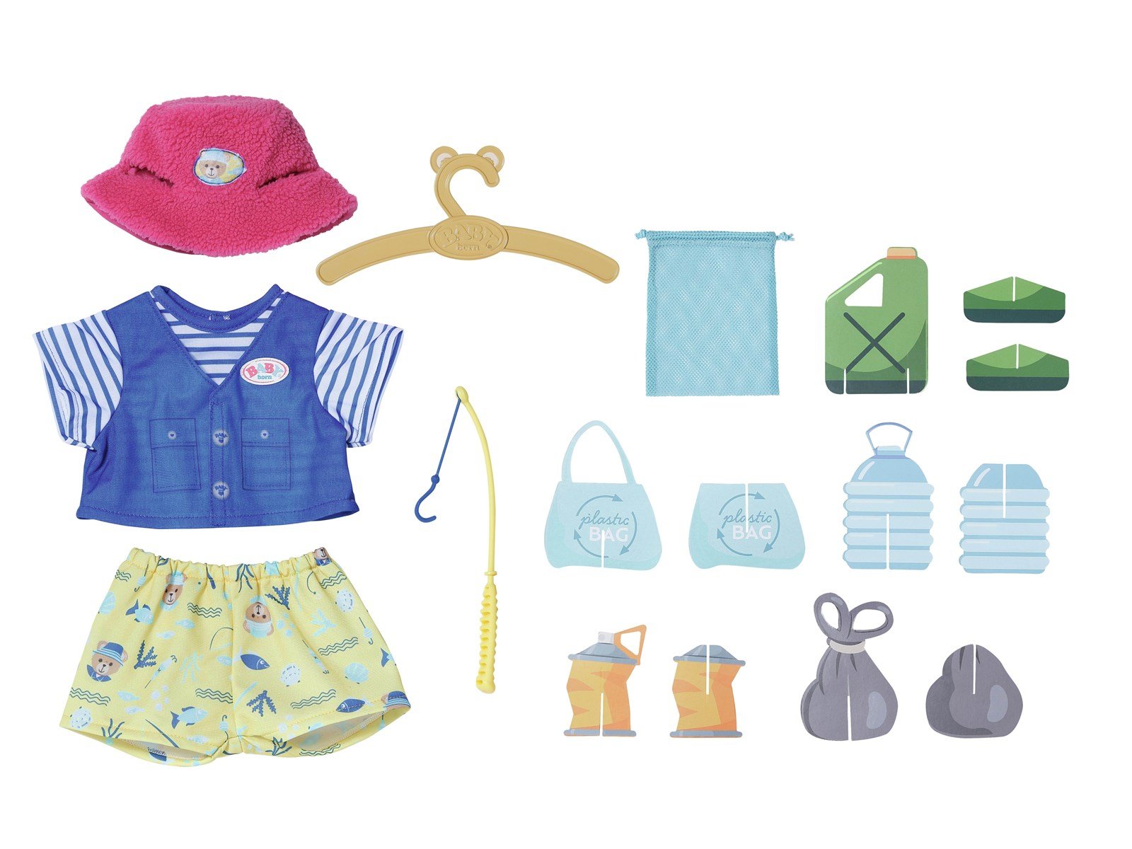 Baby Born Teddy's Fisherman Outfit