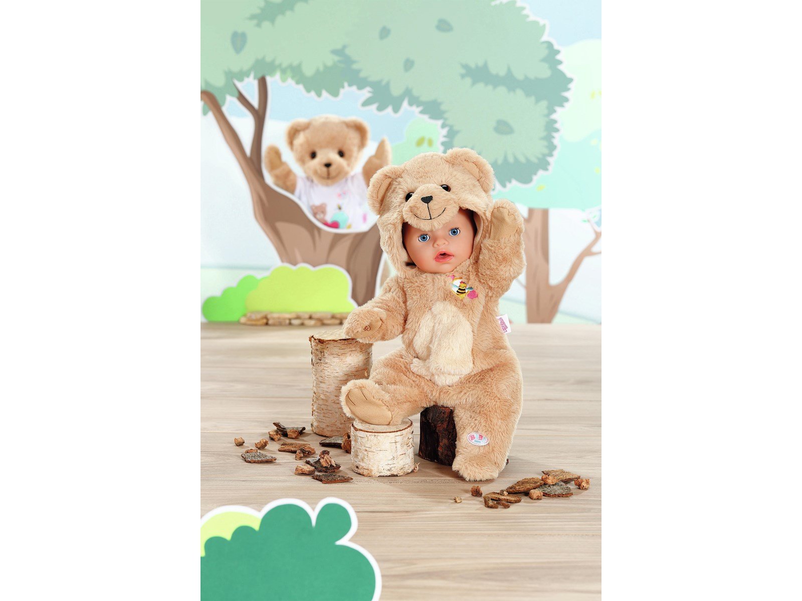 Baby Born Bear Suit 43cm