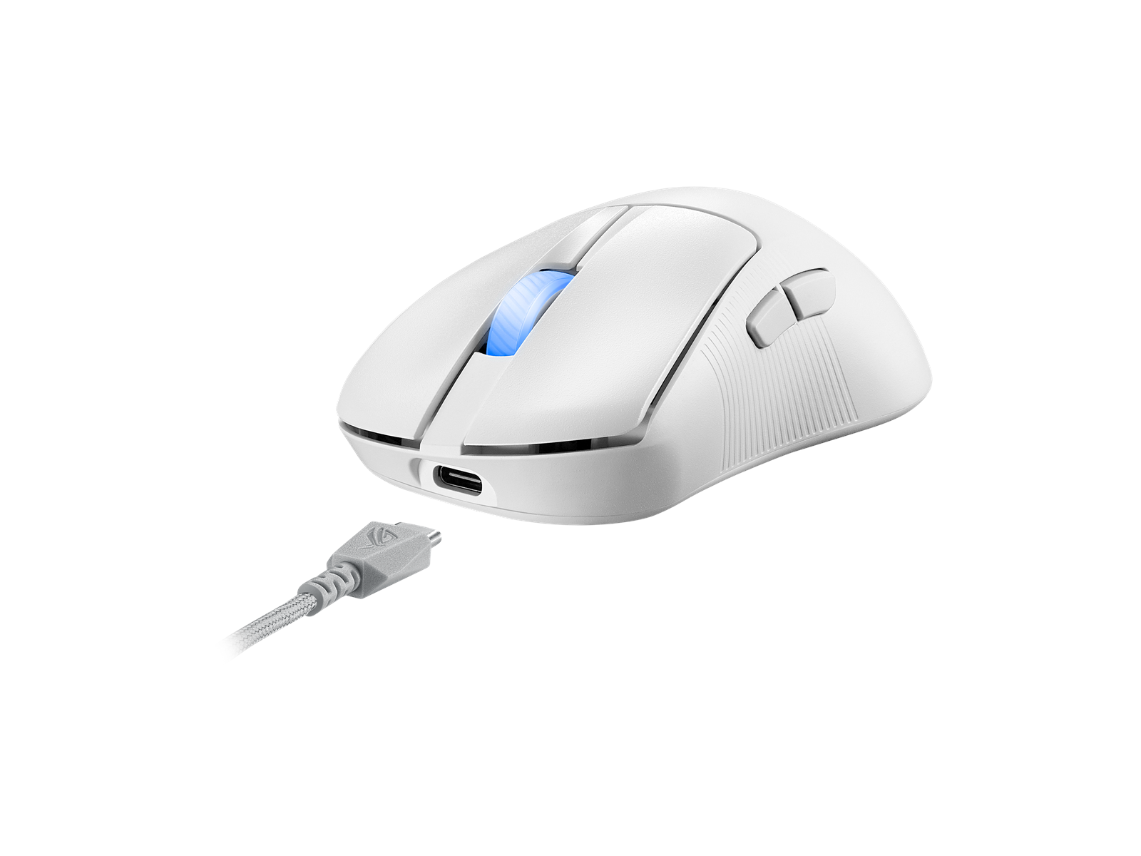 ASUS ROG Keris II Ace - 4K Wireless - Gaming Maus (Weiß)