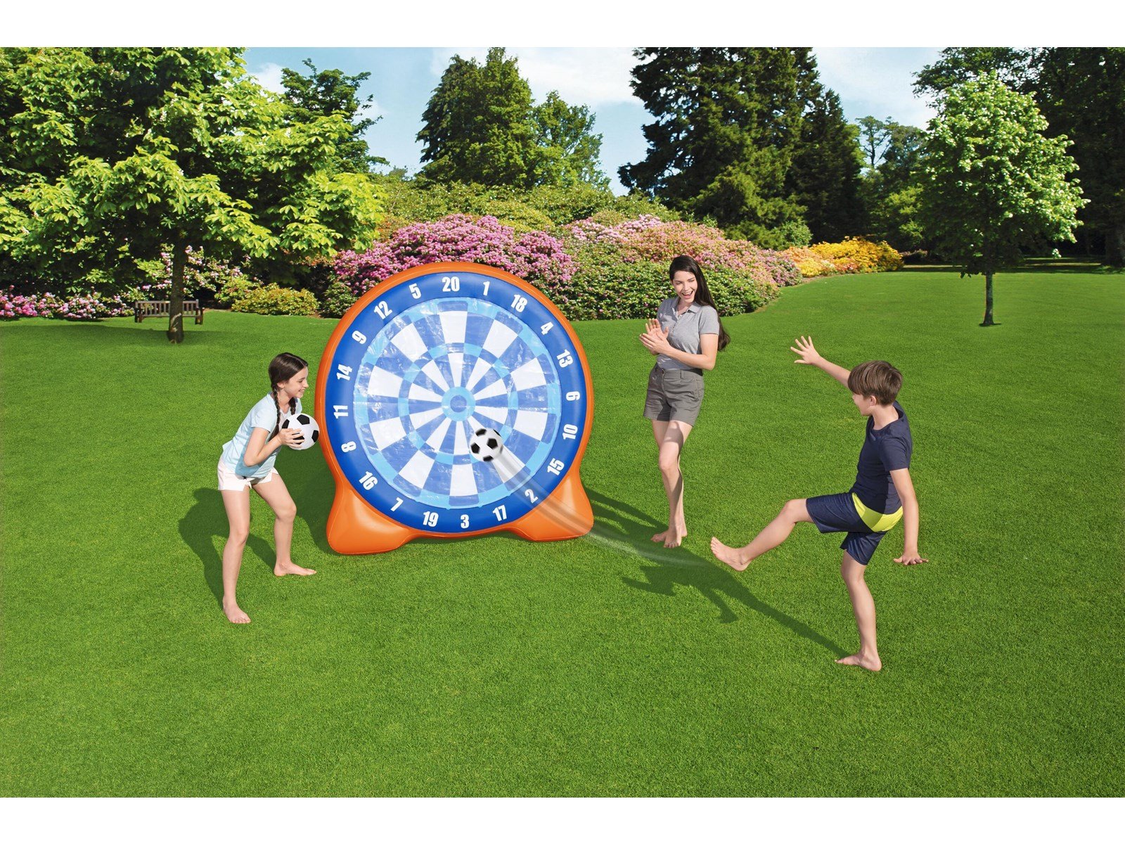 Bestway Air Blast Soccer Yard Game