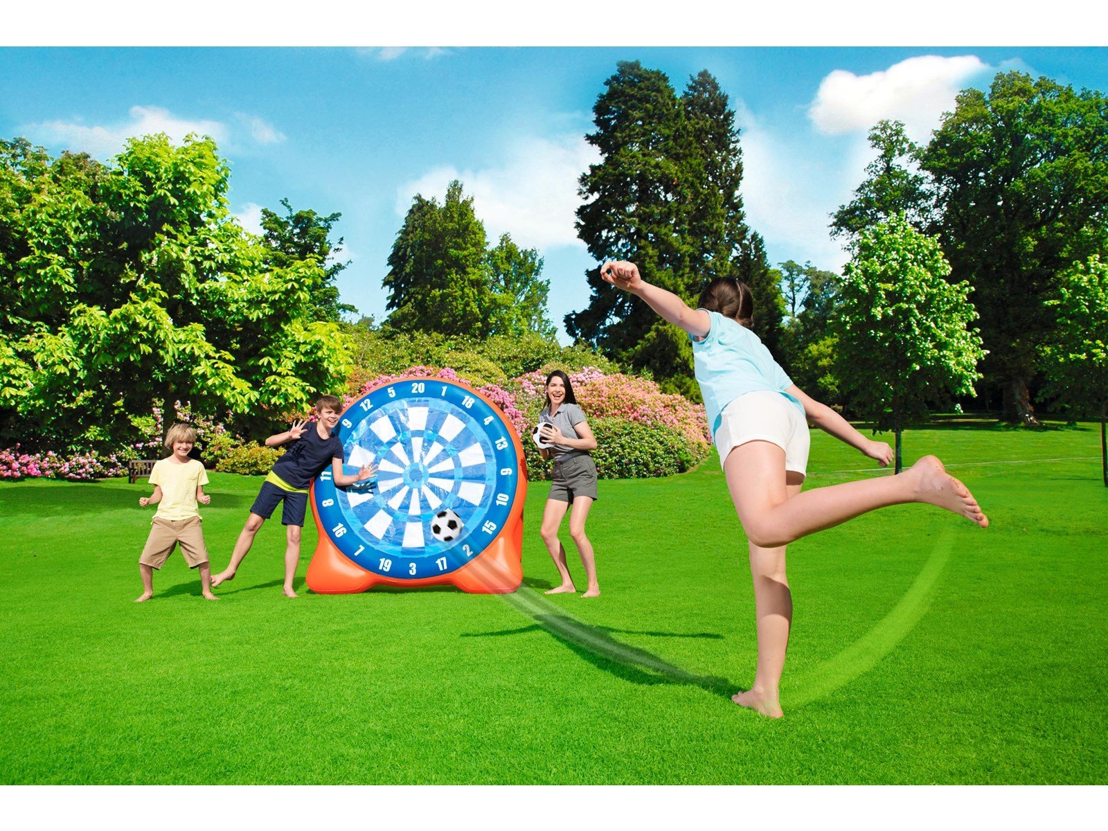 Bestway Air Blast Soccer Yard Game